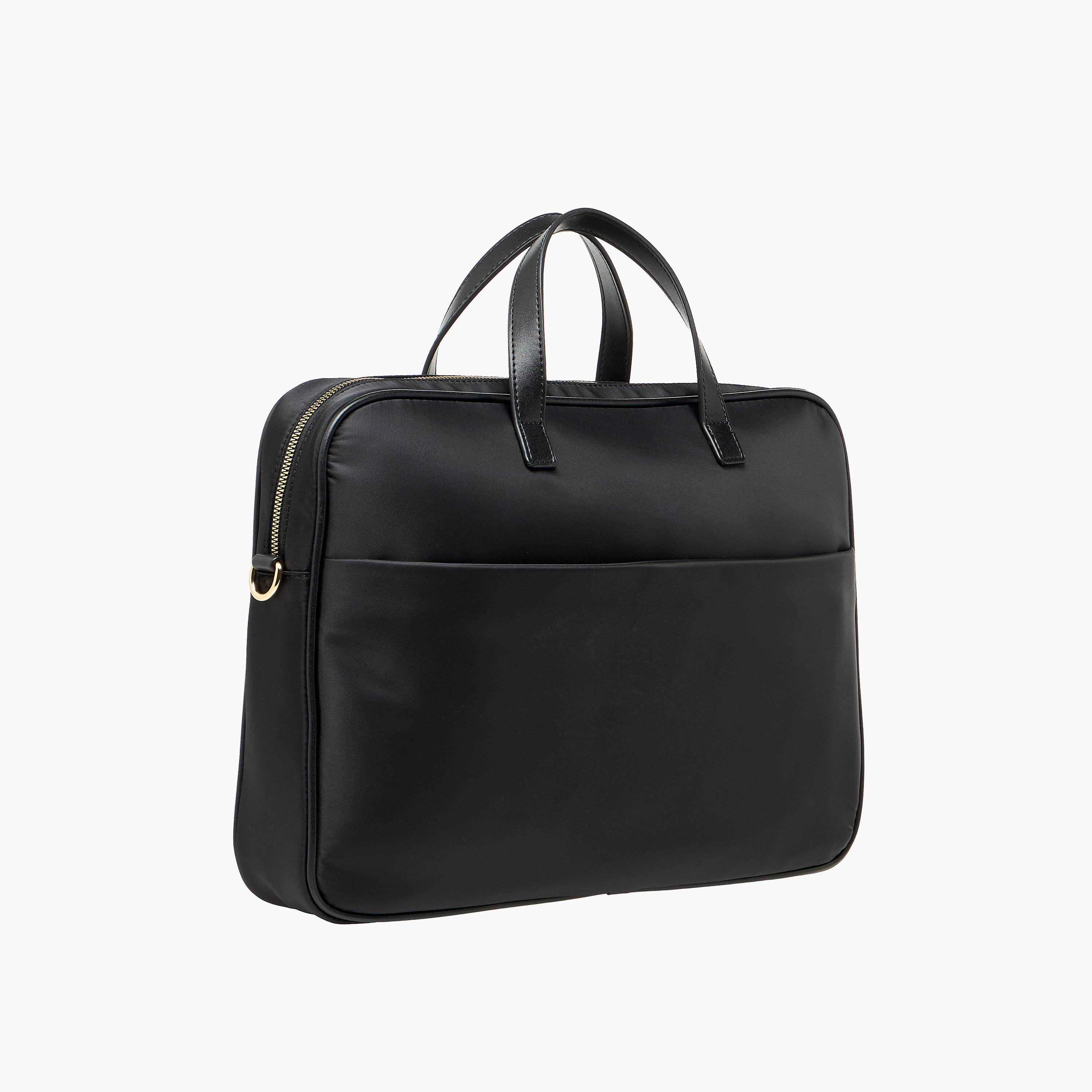 Missy Solid Laptop Bag with Detachable Strap-women-bagsandwallets-handbags-image-5