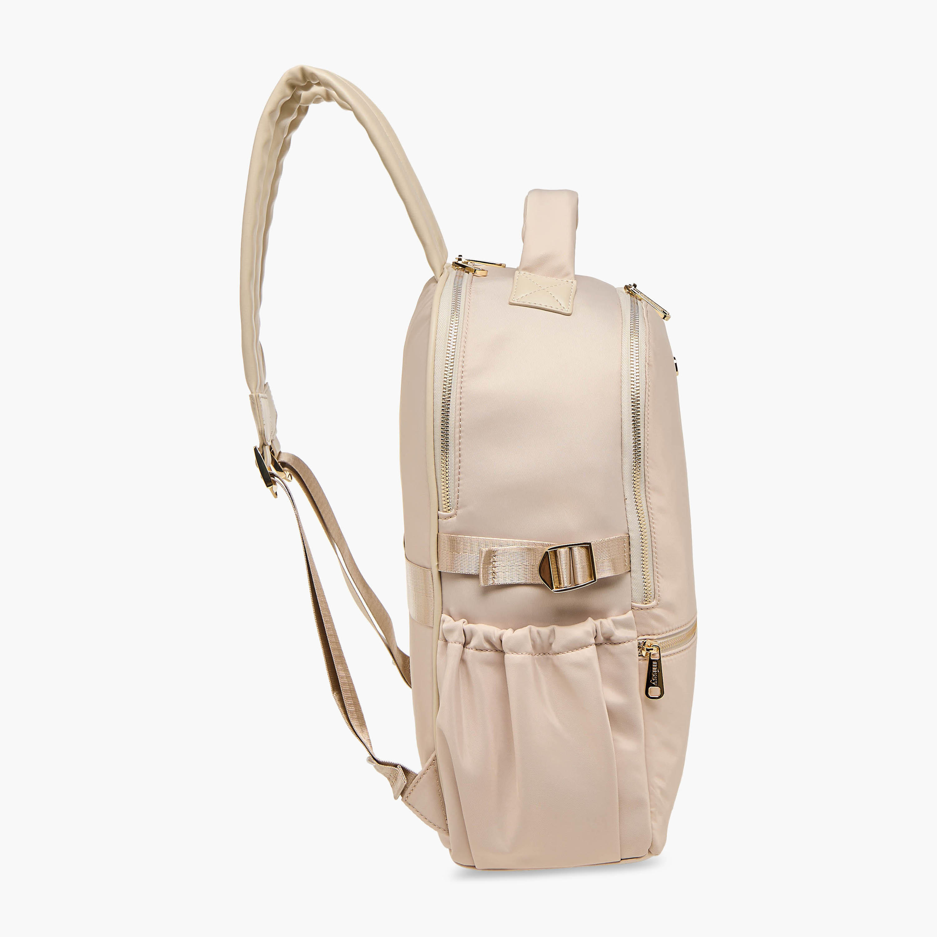 شنطة ظهر سادة بأحزمة كتف قابلة للتعديل وسحاب إغلاق من ميسي - 34x15x40 سم-women-bagsandwallets-backpacks-image-7