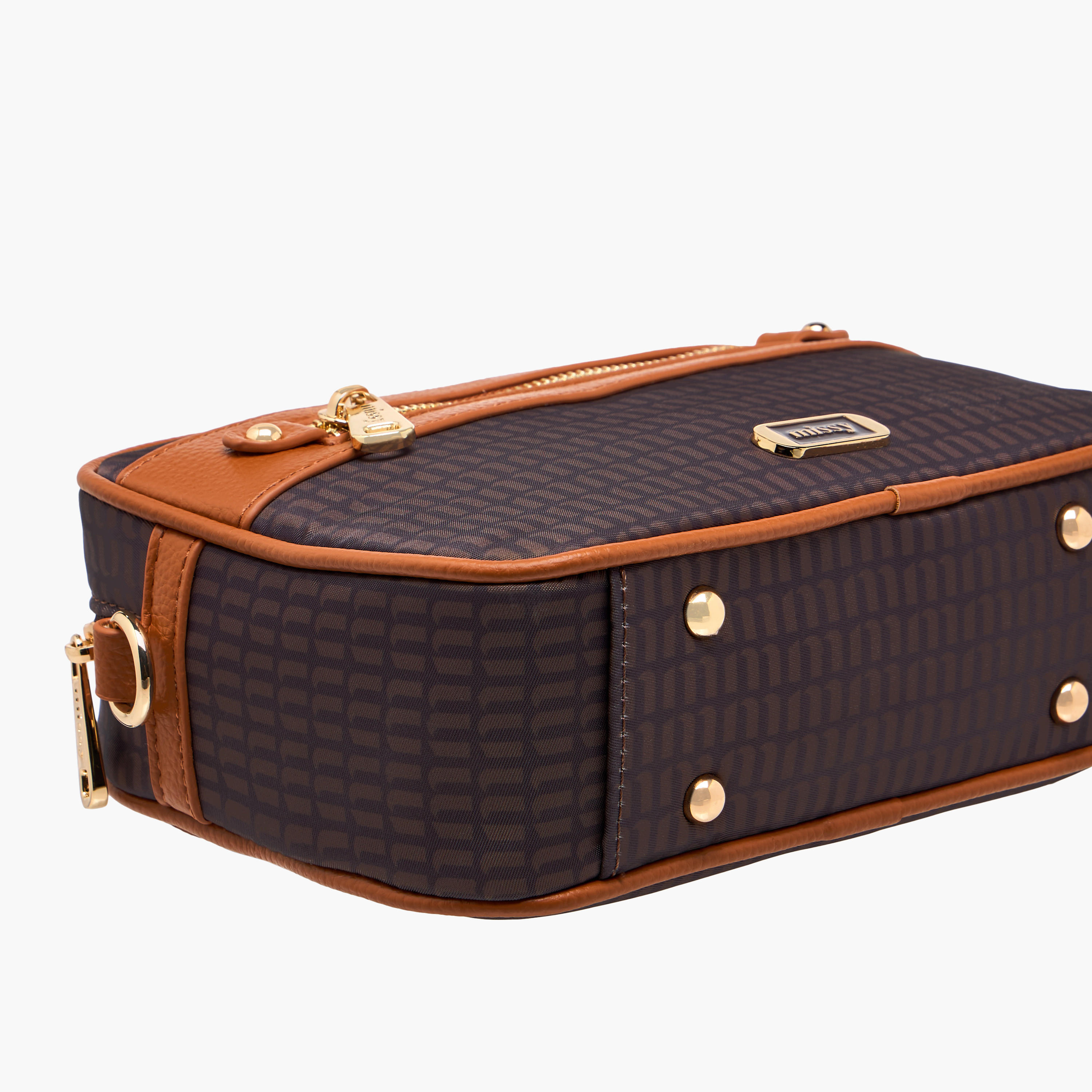 Missy Monogram Print Crossbody Bag with Detachable Strap and Zip Closure-women-bagsandwallets-handbags-image-6