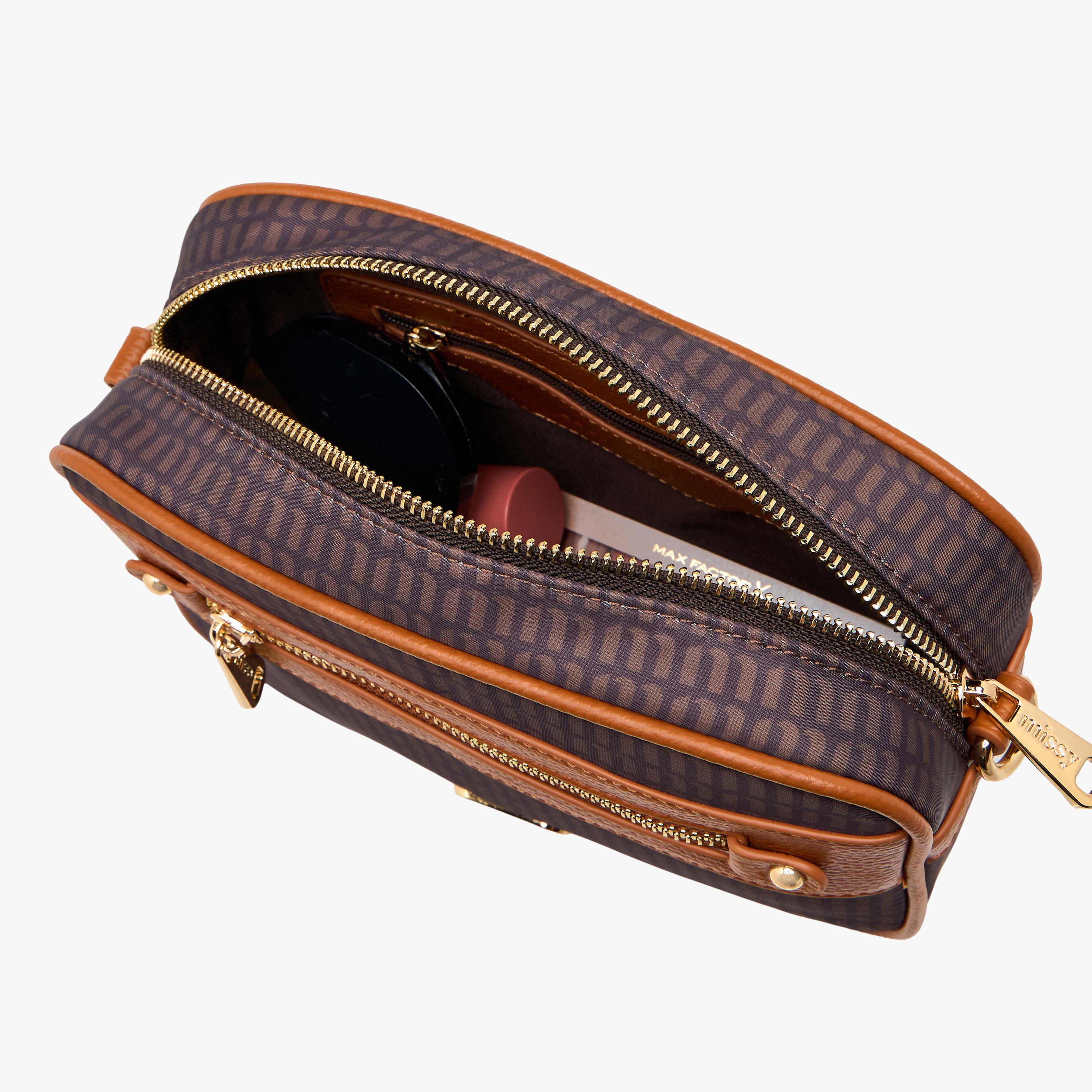 Missy Monogram Print Crossbody Bag with Detachable Strap and Zip Closure-women-bagsandwallets-handbags-image-7