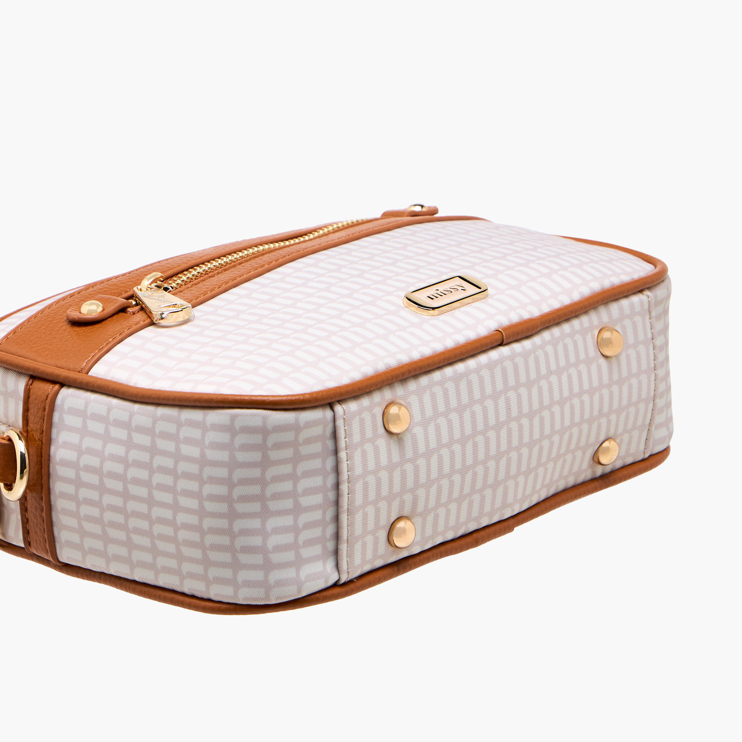 Missy Monogram Print Crossbody Bag with Detachable Strap and Zip Closure-women-bagsandwallets-handbags-image-7