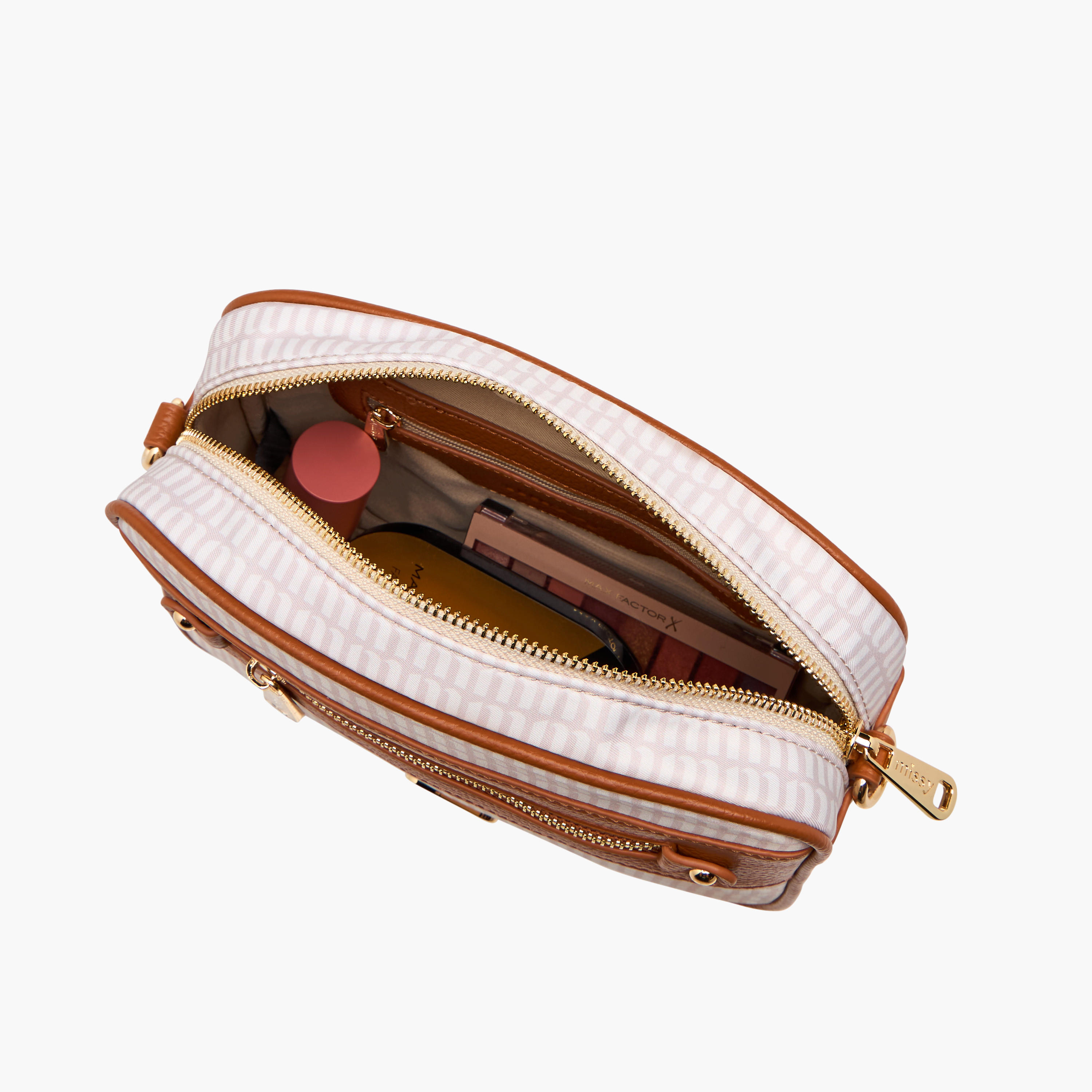 Missy Monogram Print Crossbody Bag with Detachable Strap and Zip Closure-women-bagsandwallets-handbags-image-8