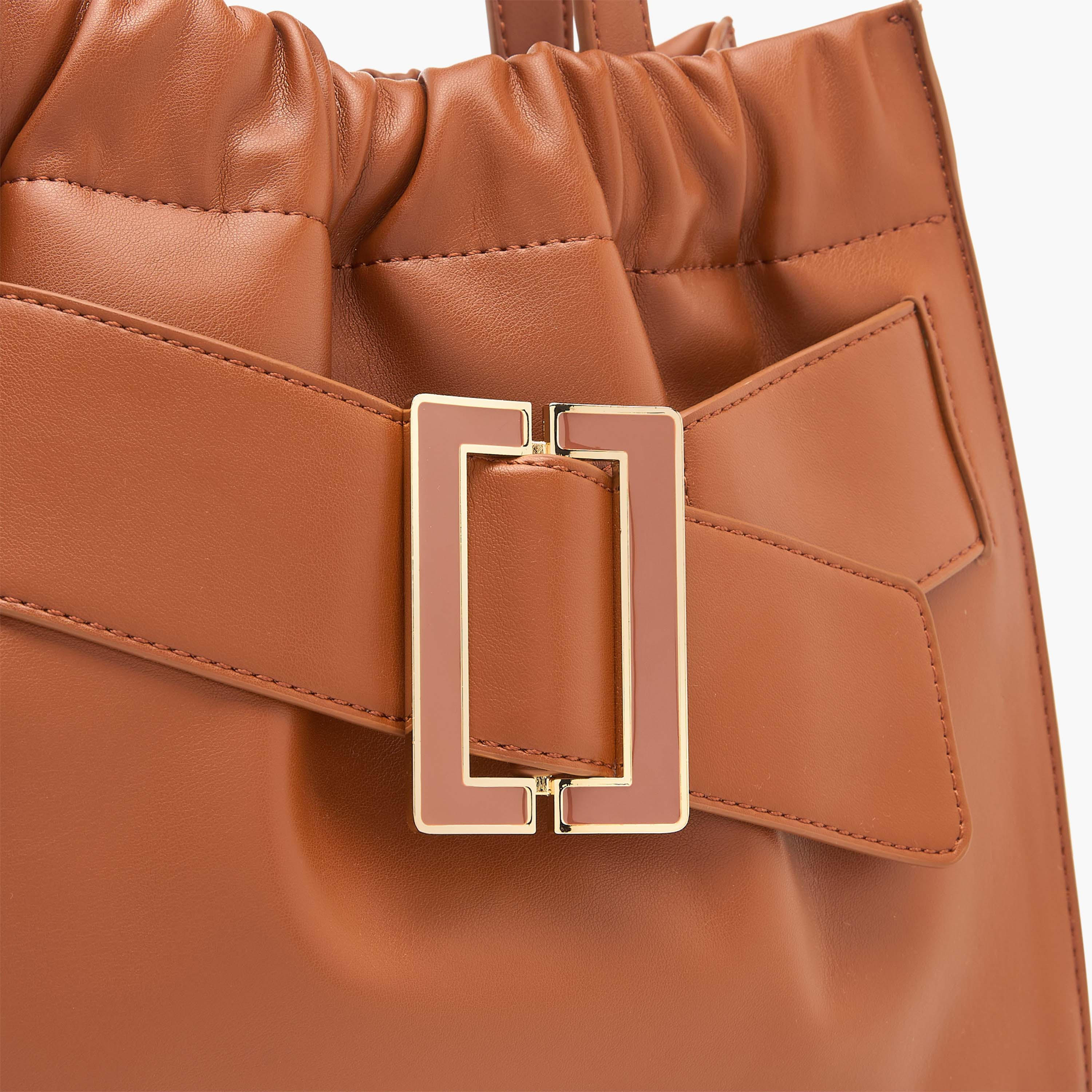 شنطة توتي بحزام قابل للتعديل وسحاب إغلاق وإبزيم زينة من سيليست-women-bagsandwallets-handbags-image-6