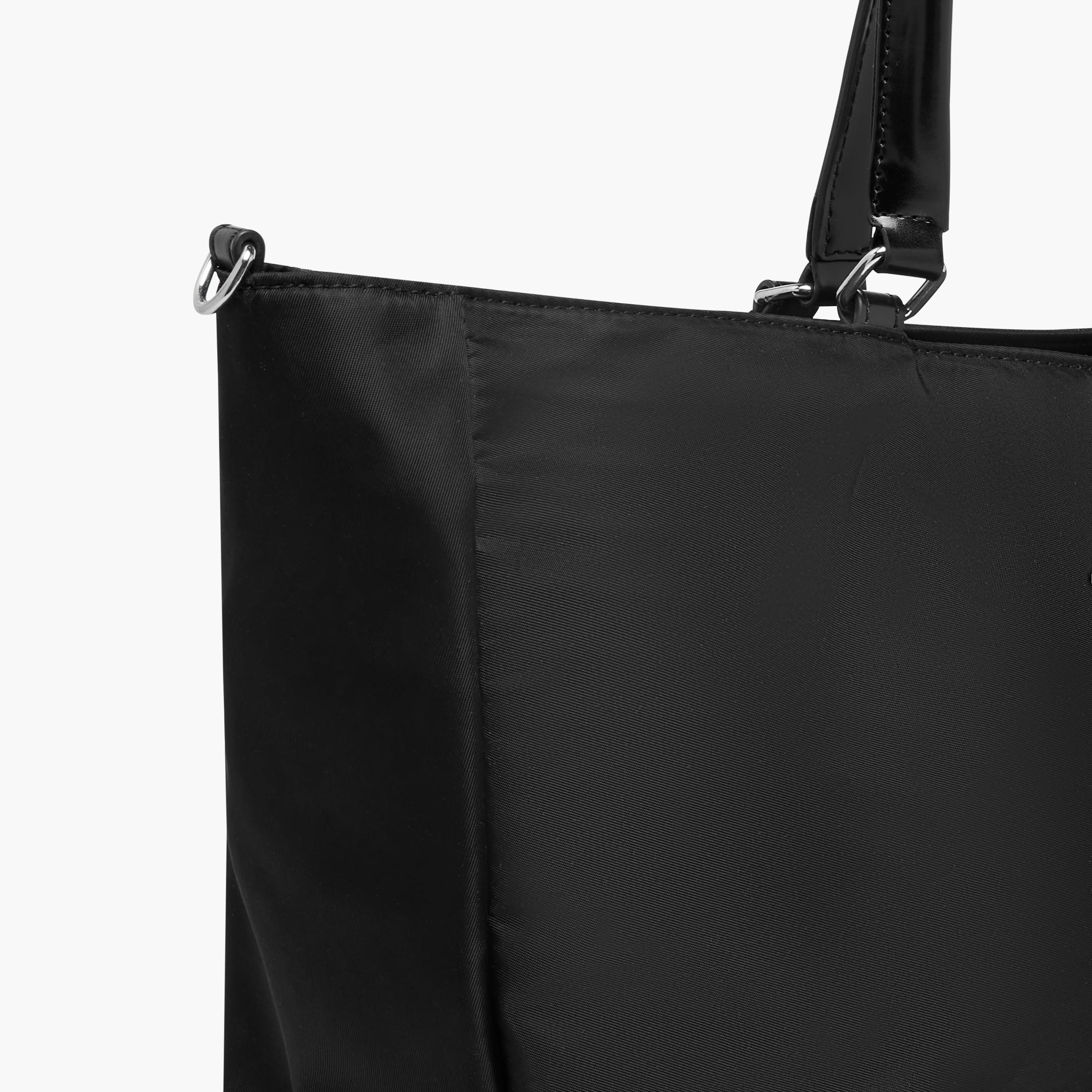 Missy Solid Tote Bag with Detachable Strap and Zip Closure-women-bagsandwallets-handbags-image-7