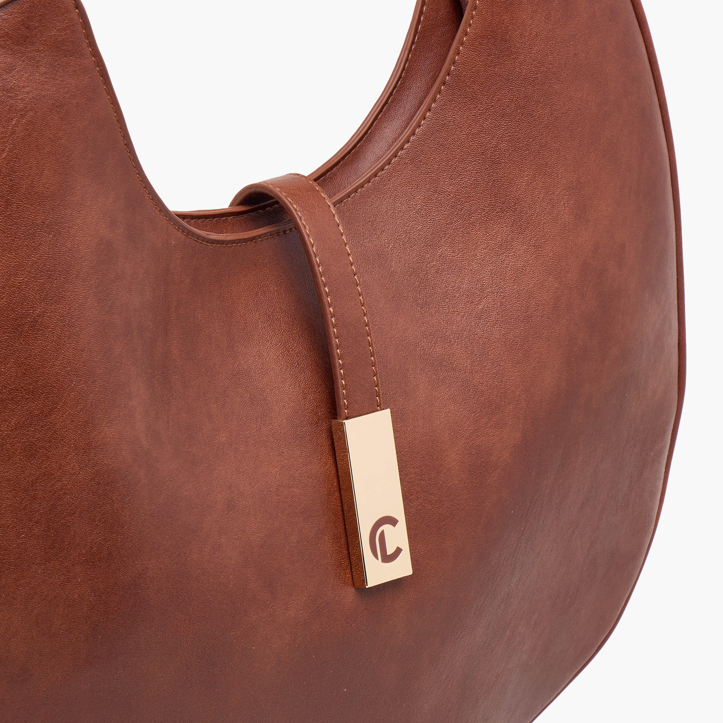 Le Confort Solid Shoulder Bag with Zip Closure-women-bagsandwallets-handbags-image-5