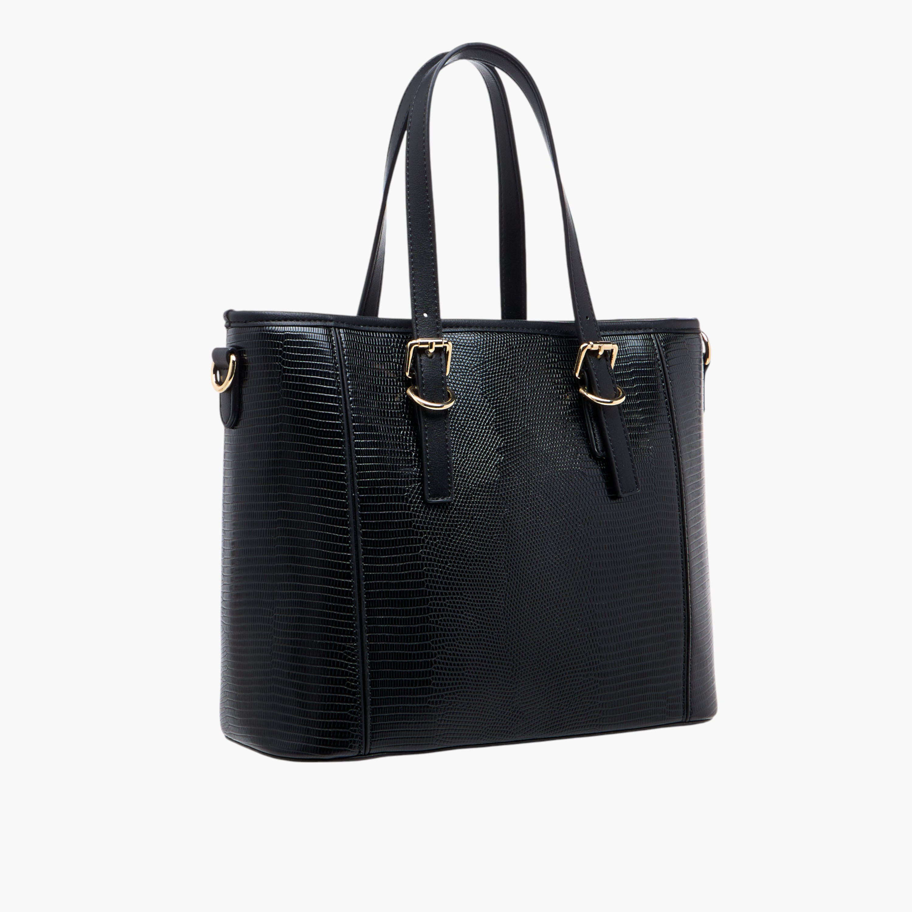 شنطة توتي بارزة الملمس بحزام قابل للفصل ومقابض مزدوجة من سيليست-women-bagsandwallets-handbags-image-5