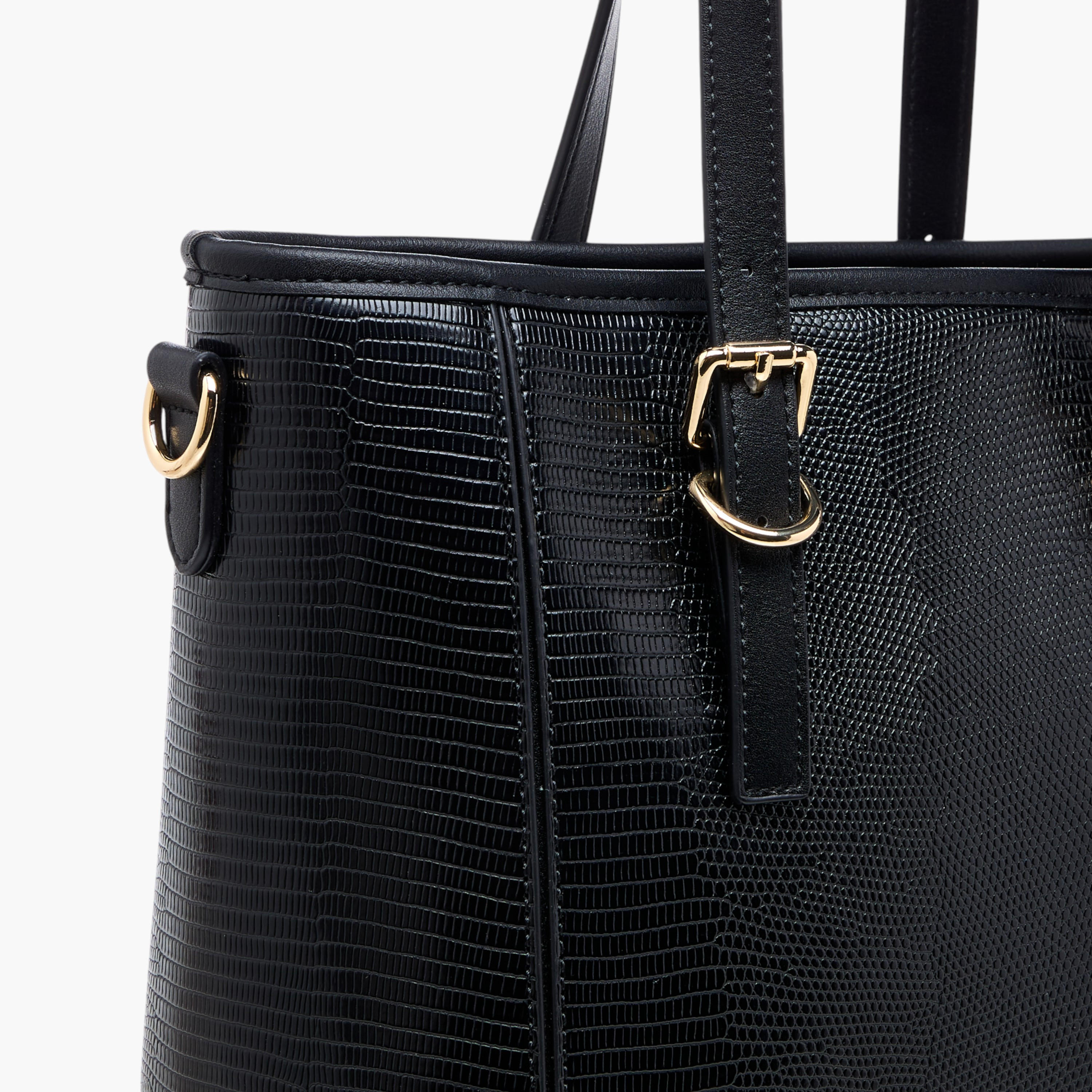 شنطة توتي بارزة الملمس بحزام قابل للفصل ومقابض مزدوجة من سيليست-women-bagsandwallets-handbags-image-7