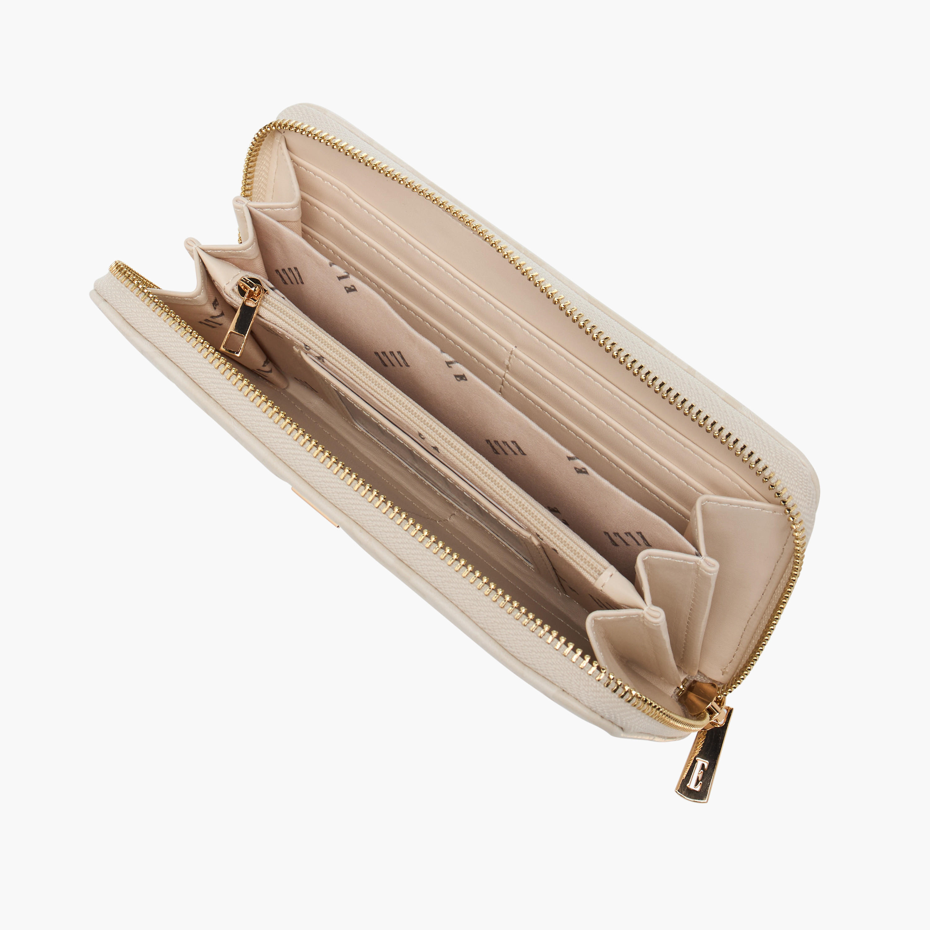 Elle Floral Embossed Zip-Around Wallet-women-bagsandwallets-wallets-image-5