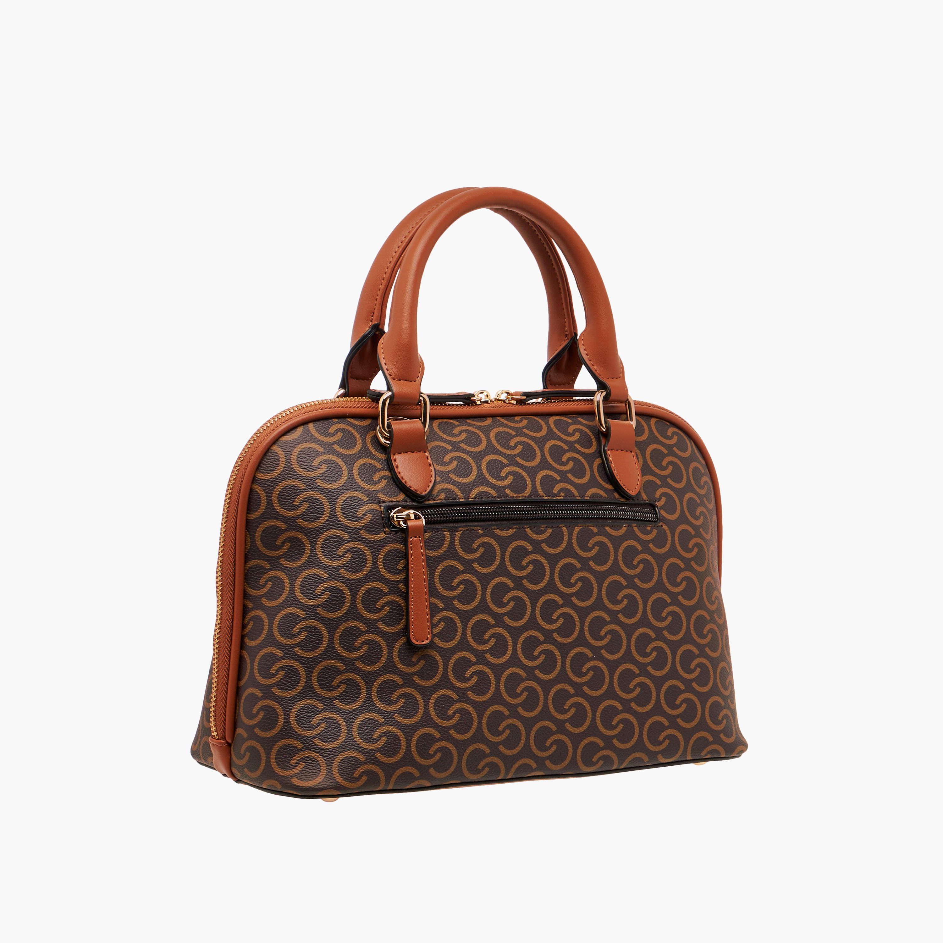 شنطة توت بطبعات مونوجرام ومقبض يد وسحاب إغلاق من سيليست-women-bagsandwallets-handbags-image-5