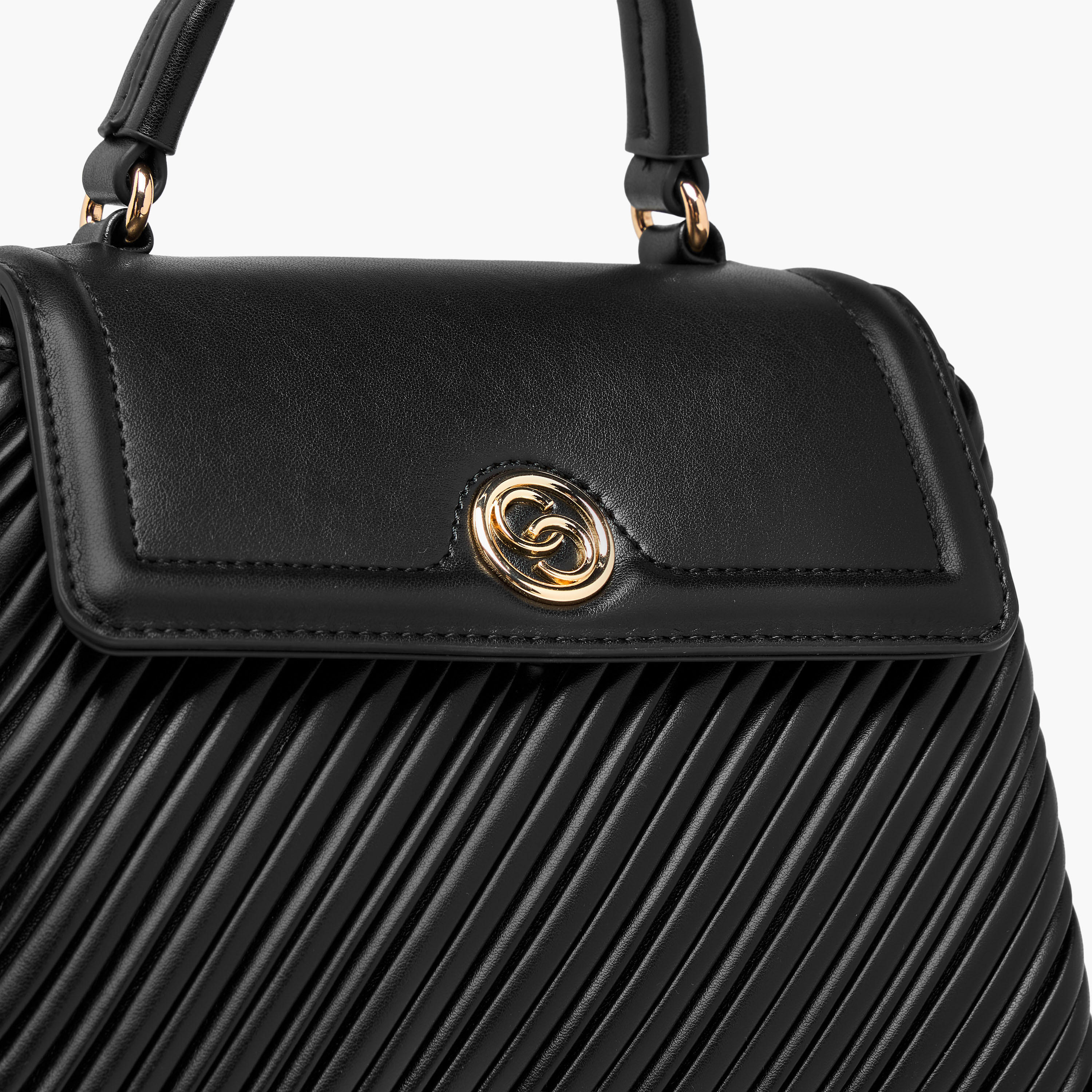 شنطة ساتشيل بكسرات ومقبض حمل وزر إغلاق من سيليست-women-bagsandwallets-handbags-image-6