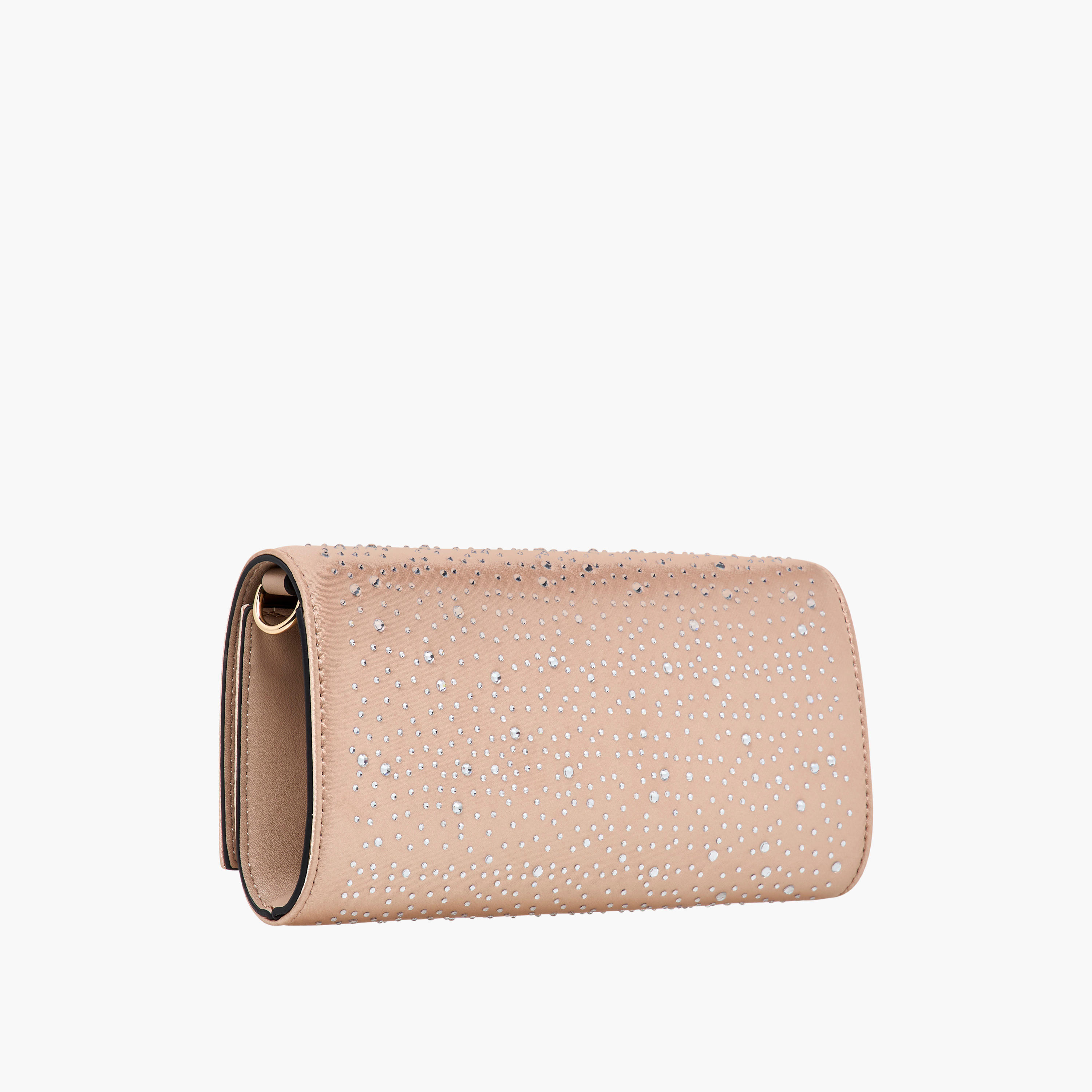 Celeste Embellished Crossbody  Bag with Chain Strap and Button Closure-women-bagsandwallets-handbags-image-4