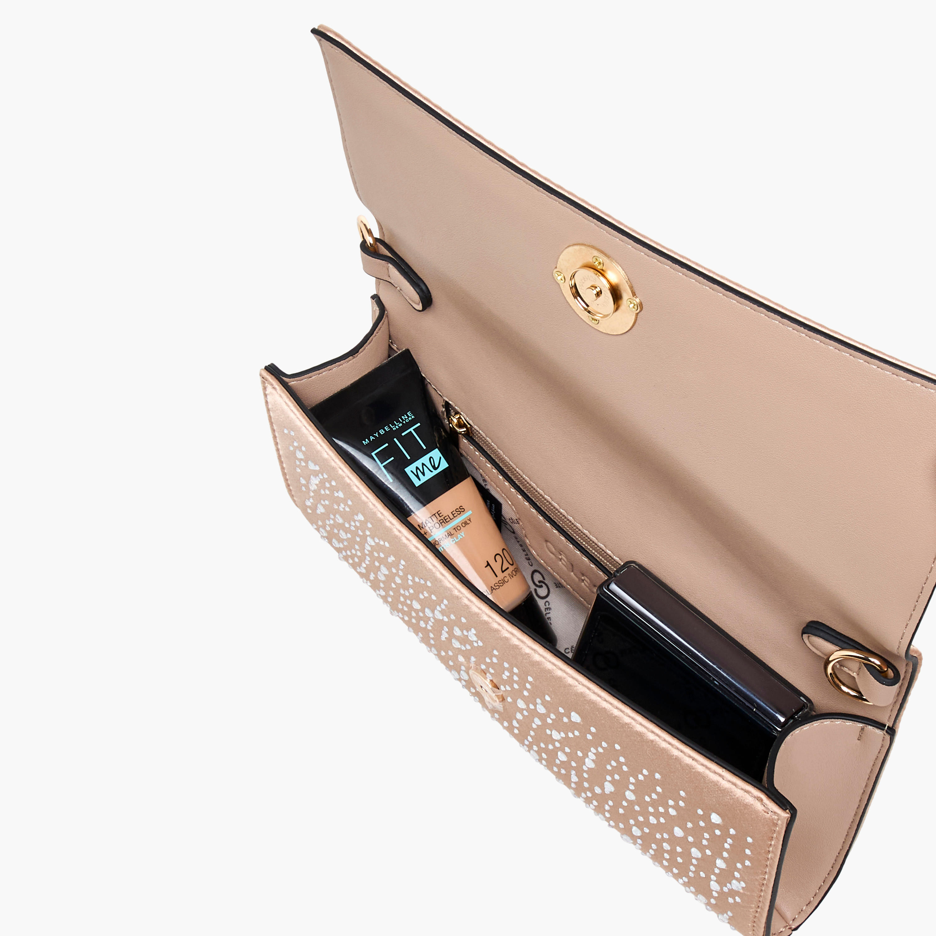 Celeste Embellished Crossbody  Bag with Chain Strap and Button Closure-women-bagsandwallets-handbags-image-9