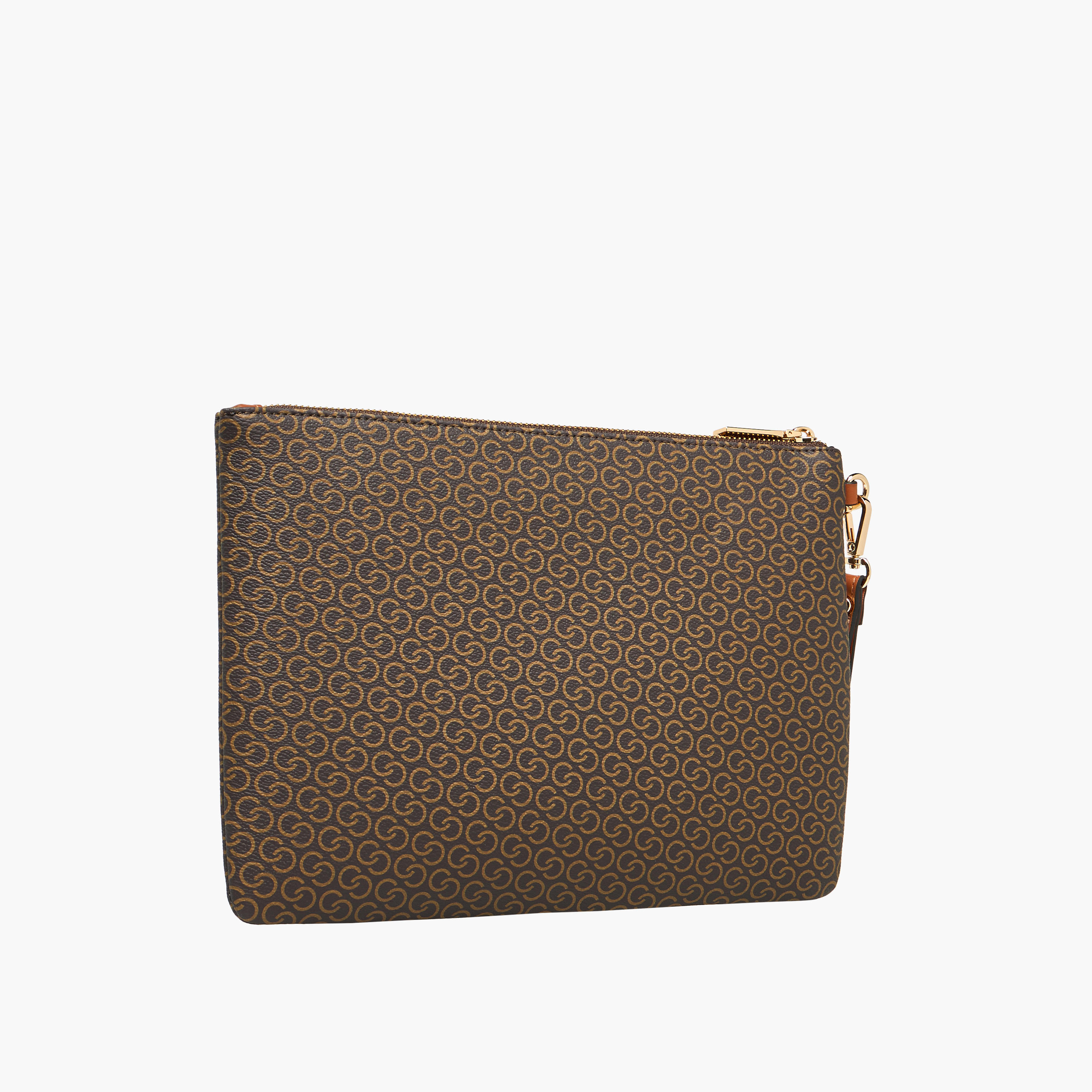 شنطة كلاتش بسحاب إغلاق وطبعات مونوجرام من سيليست-women-bagsandwallets-handbags-image-3