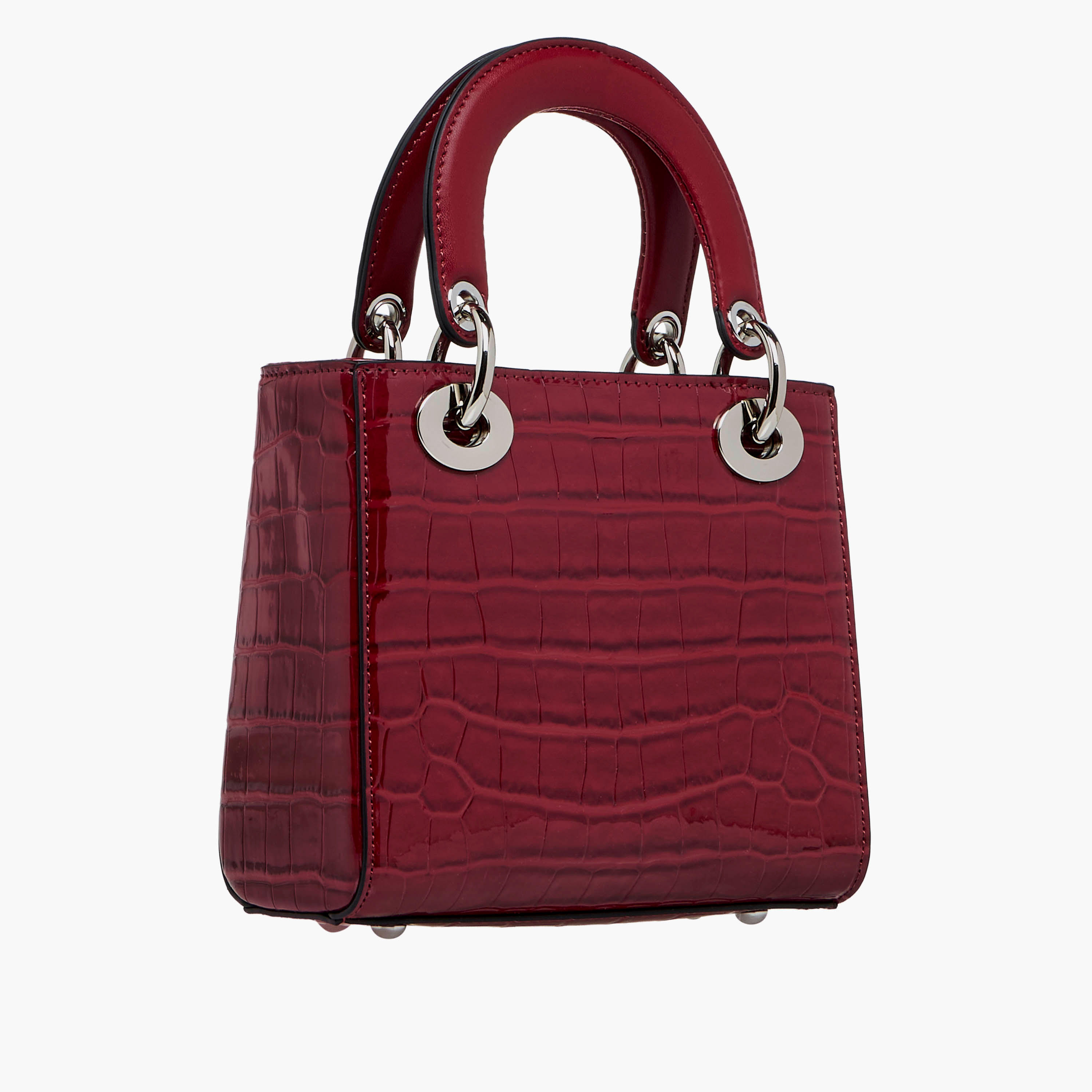 شنطة توتي بارزة الملمس بحزام قابل للفصل وزر إغلاق من سيليست-women-bagsandwallets-handbags-image-5