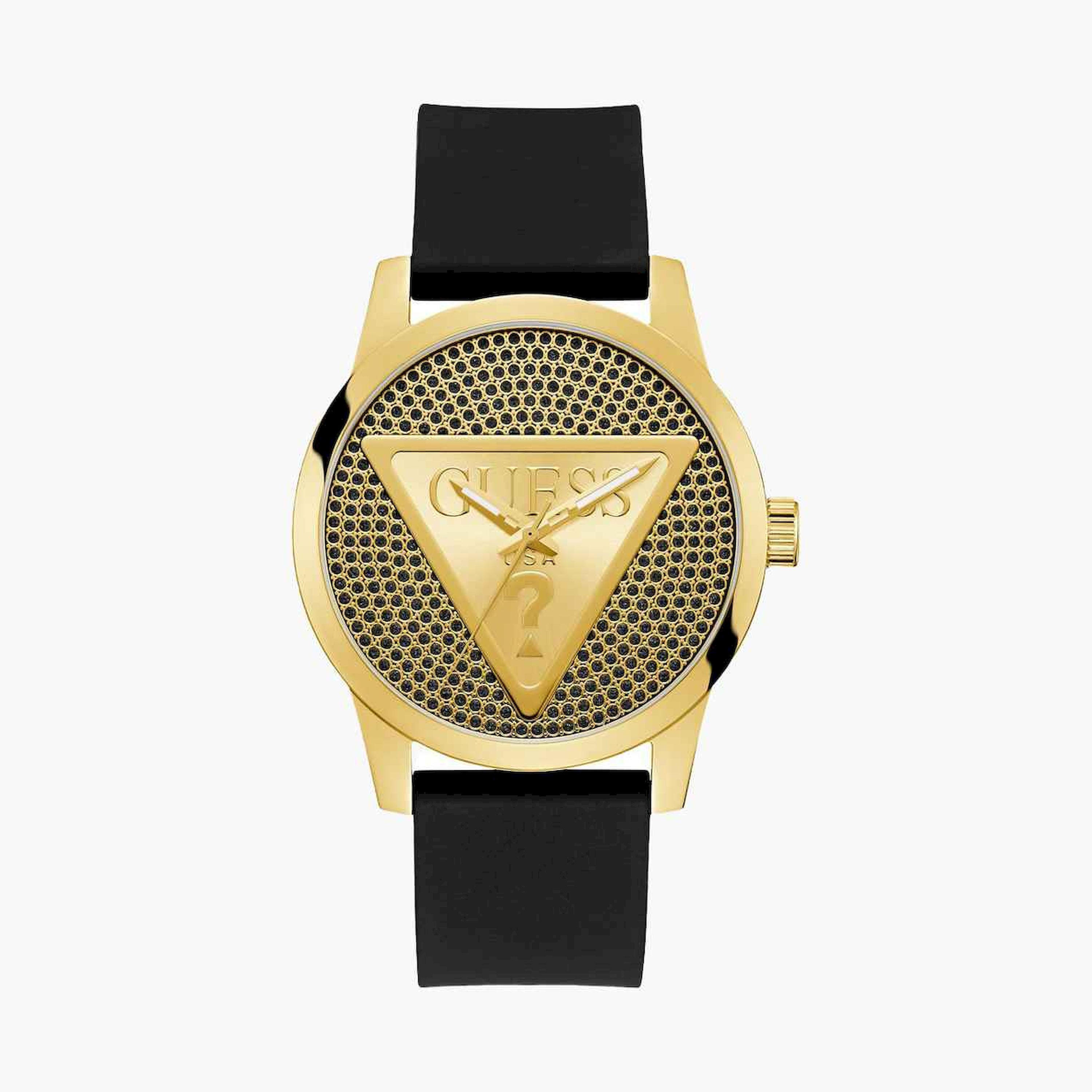 غيس- ساعة تناظرية للرجال سوار ستانلس ستيل 44مم لون أسود | GW0916G1-men-watchesandjewellery-watches-image-1