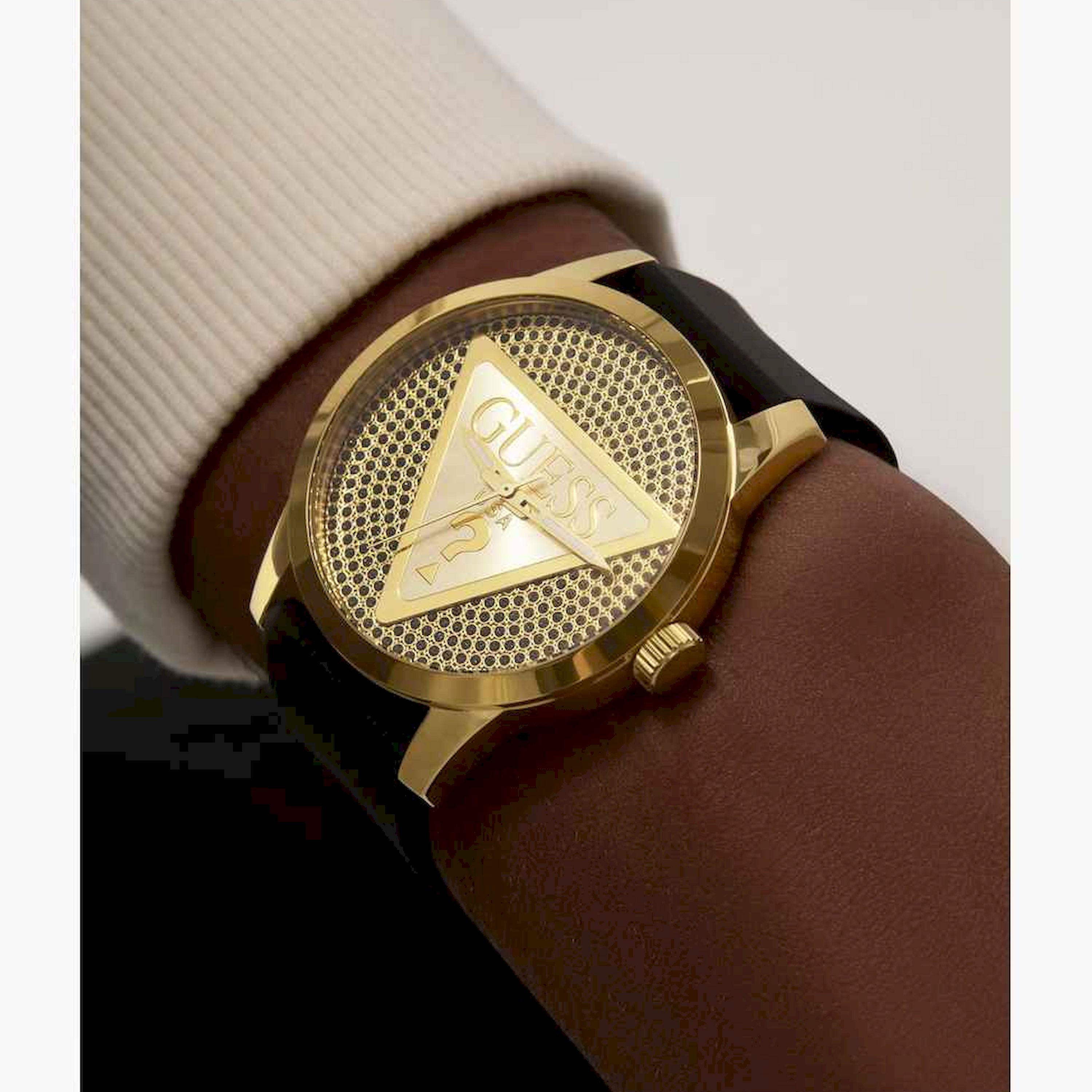 غيس- ساعة تناظرية للرجال سوار ستانلس ستيل 44مم لون أسود | GW0916G1-men-watchesandjewellery-watches-image-5