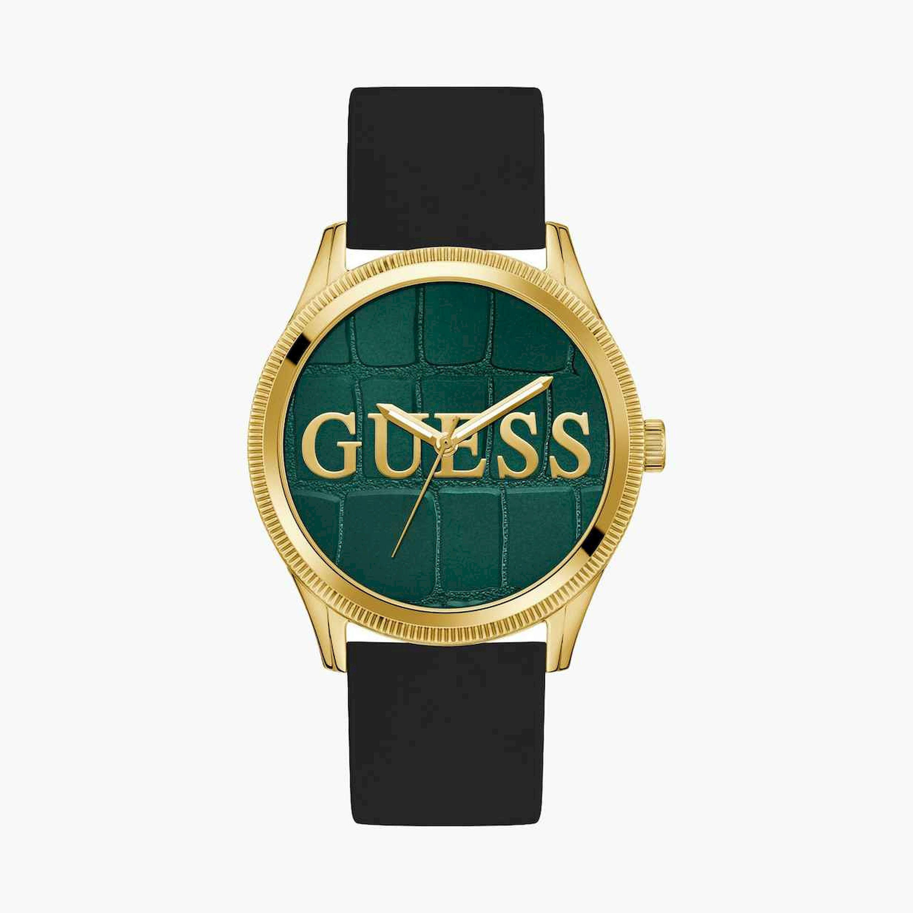 Guess Men's 44MM Black Analog Stainless Steel Strap Watch | GW0887G2-men-watchesandjewellery-watches-image-1
