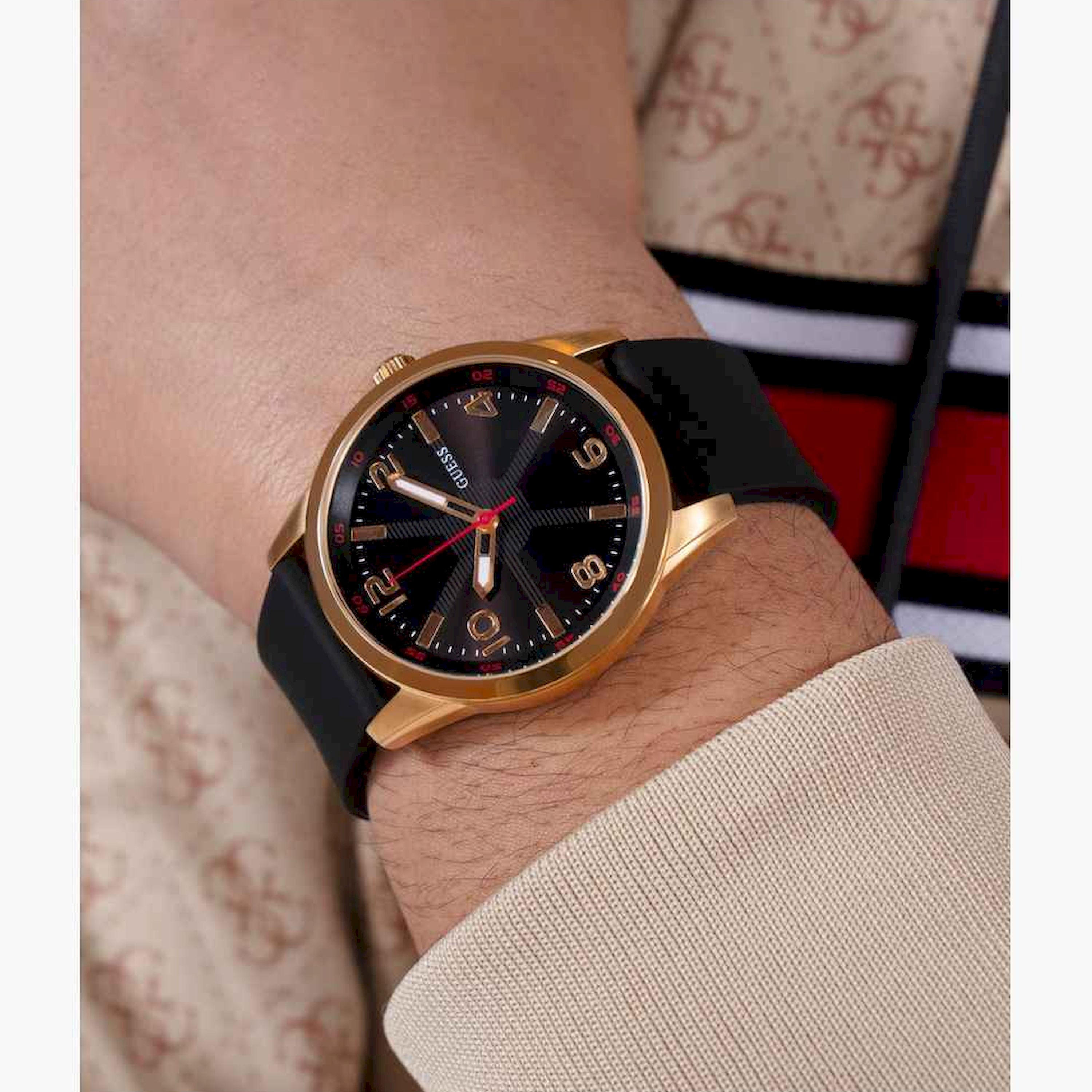 غيس- ساعة تناظرية للرجال سوار ستانلس ستيل 42مم لون أسود | GW0805G2-men-watchesandjewellery-watches-image-2