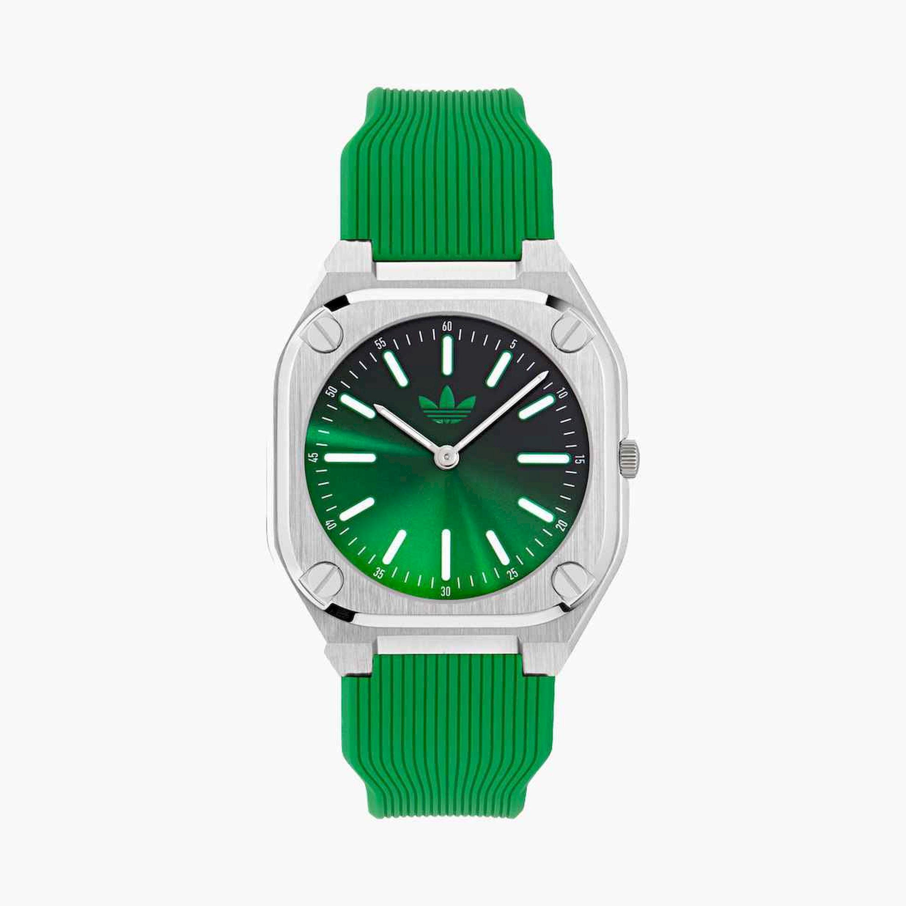 Adidas Green Analog Silicone Strap Watch | AOFH24505-men-watchesandjewellery-watches-image-1