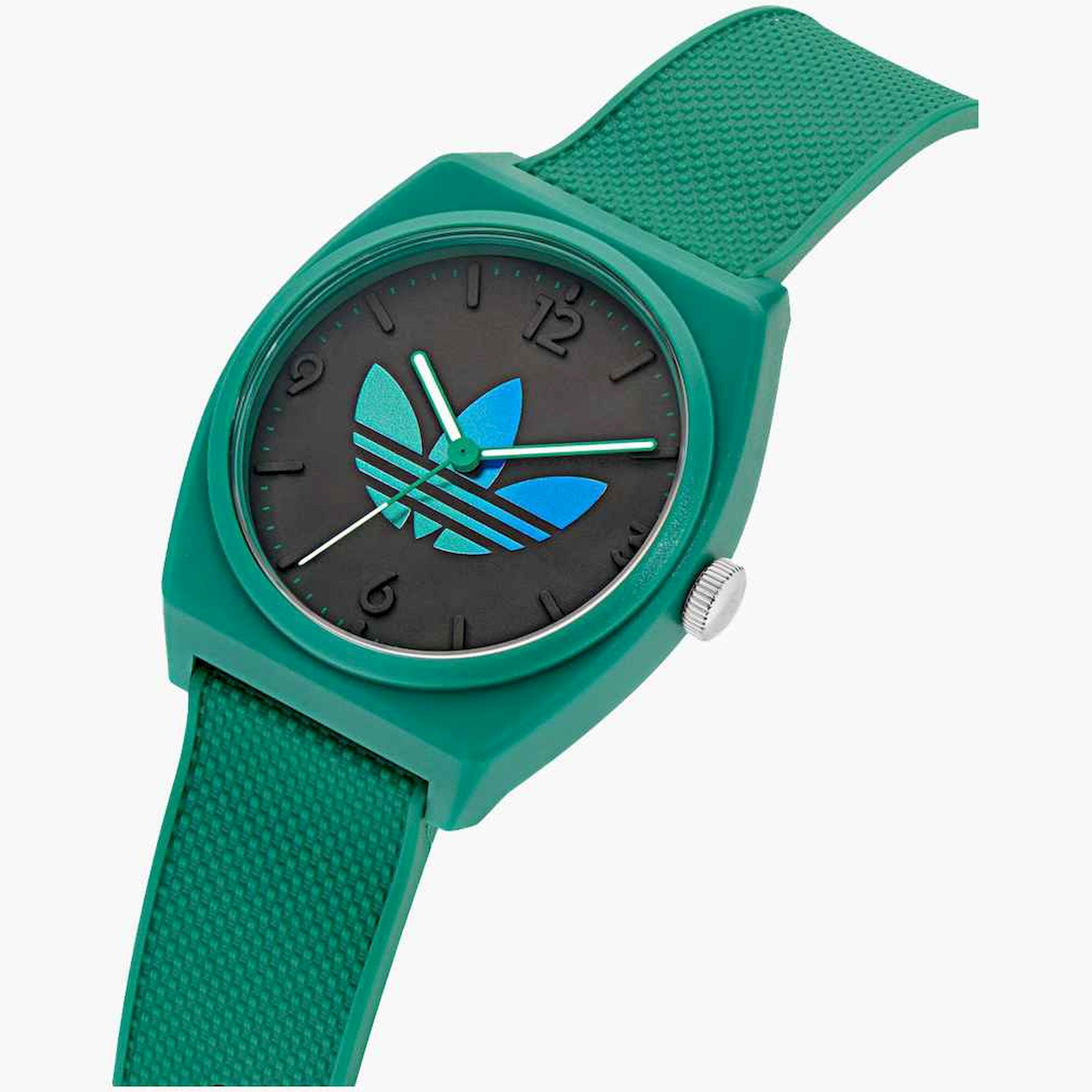أديداس- ساعة تناظرية سوار بلاستيكي لون أخضر | AOST24552-men-watchesandjewellery-watches-image-4