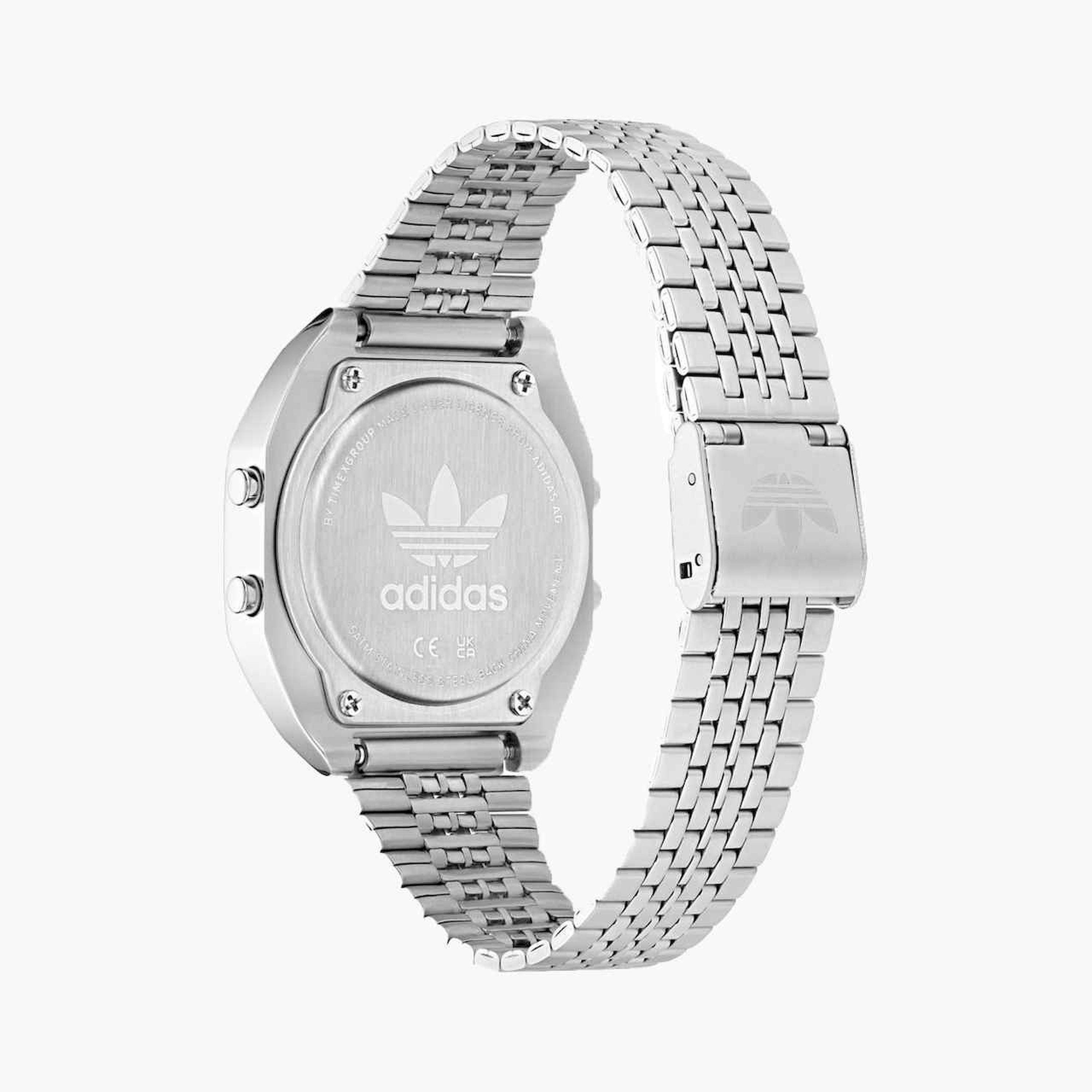 Adidas Silver Digital Stainless Steel Strap Watch | AOST24557-men-watchesandjewellery-watches-image-3