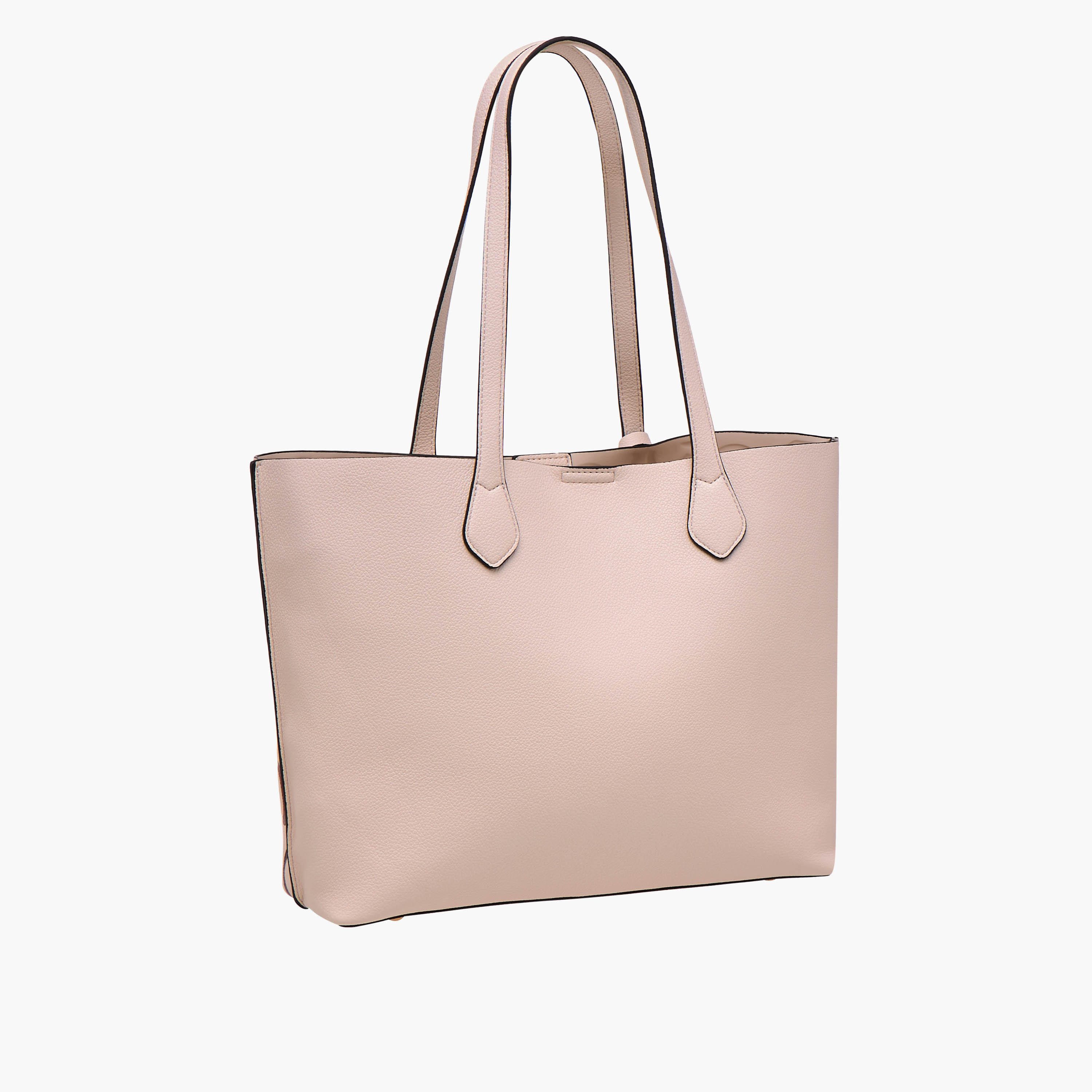 Celeste Monogram Textured Tote Bag with Pouch and Zip Closure-women-bagsandwallets-handbags-image-4