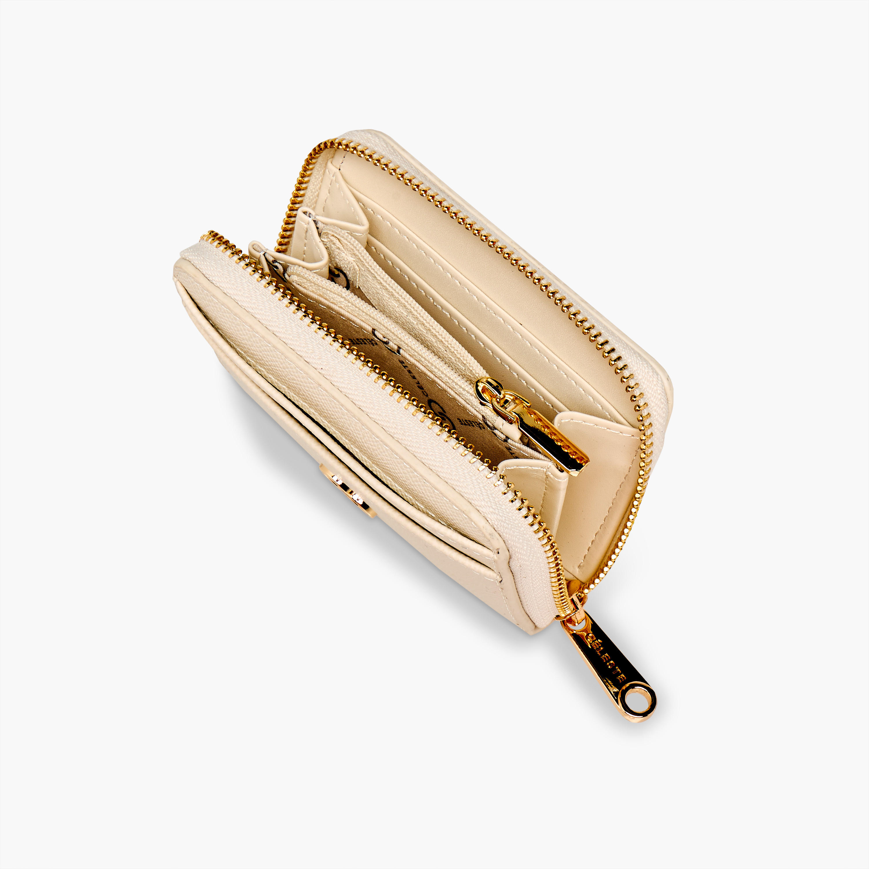 Celeste Textured Wallet with Metal Accent and Zip Closure-women-bagsandwallets-wallets-image-5