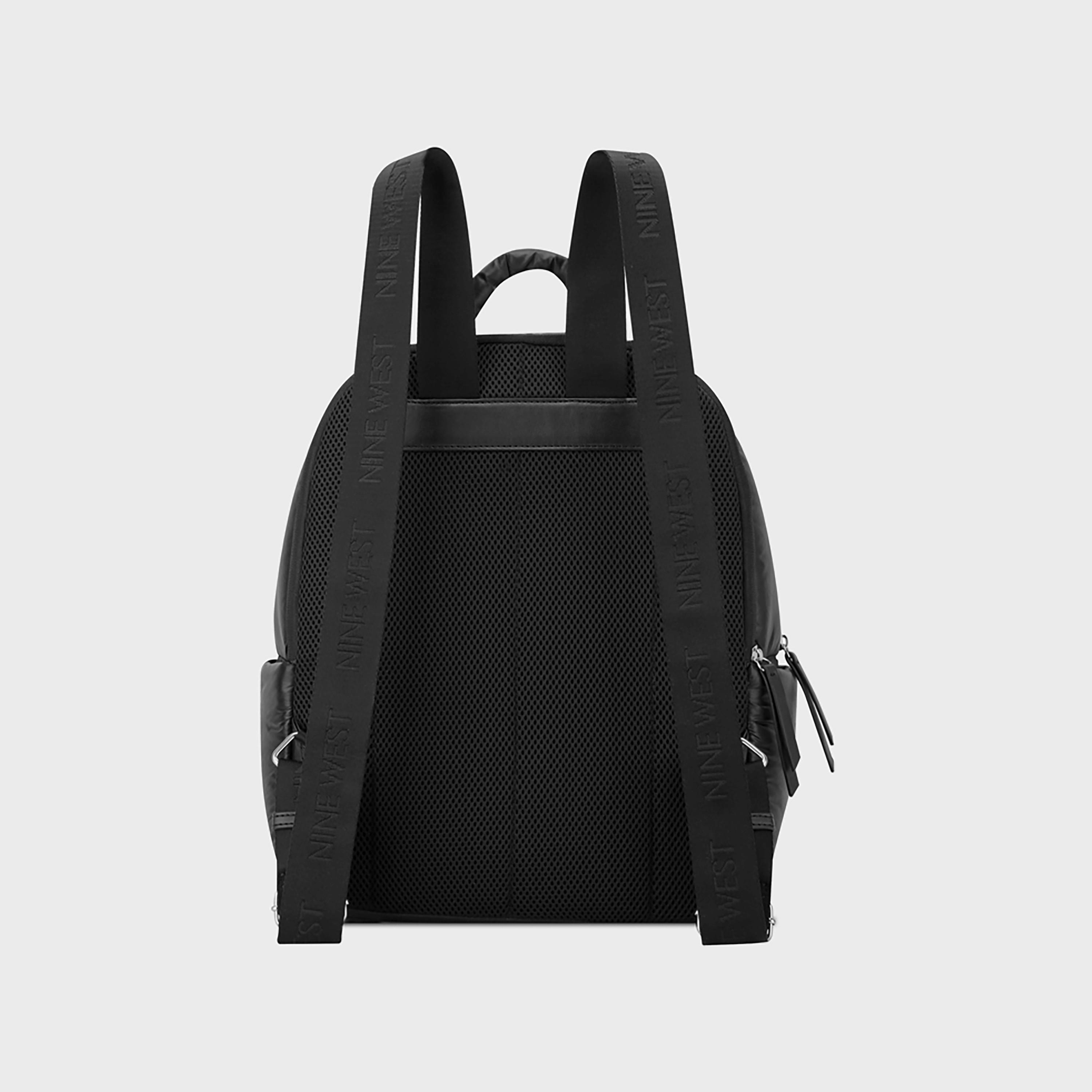 حقيبة ظهر مبطنة من Nine West مع سحاب إغلاق وحزام قابل للتعديل-women-bagsandwallets-backpacks-image-4