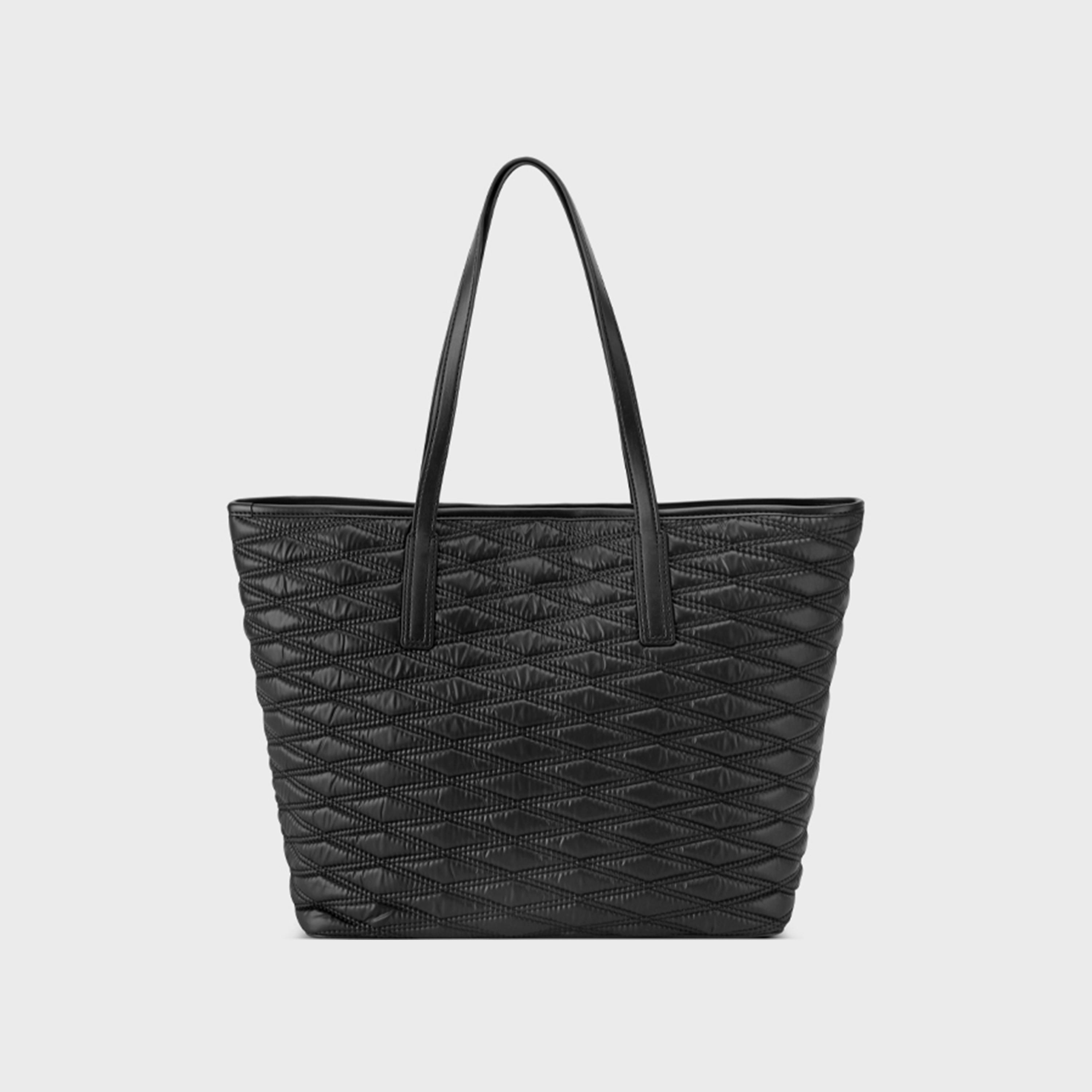 حقيبة حمل مبطنة بمقبض مزدوج من ناين ويست مع إغلاق مغناطيسي-women-bagsandwallets-handbags-image-4