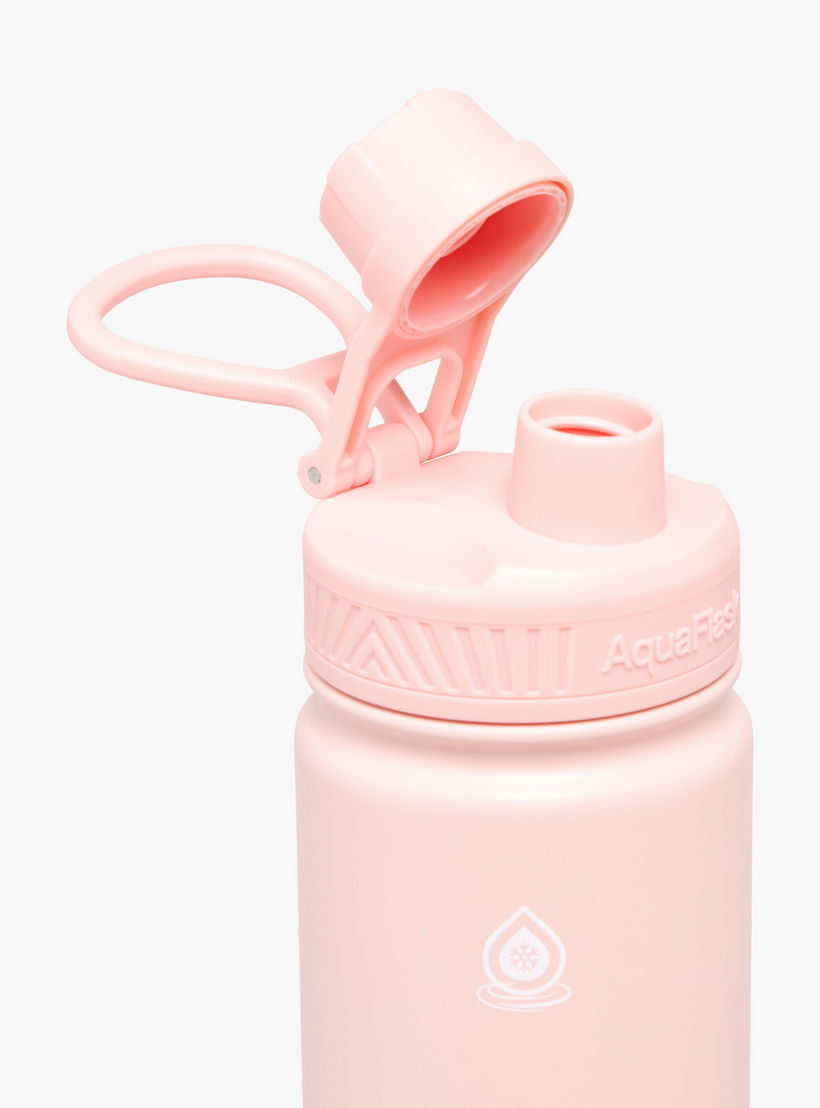 Printed Stainless Steel Sipper Water Bottle with Handle - 532 ml-school-waterbottles-image-4