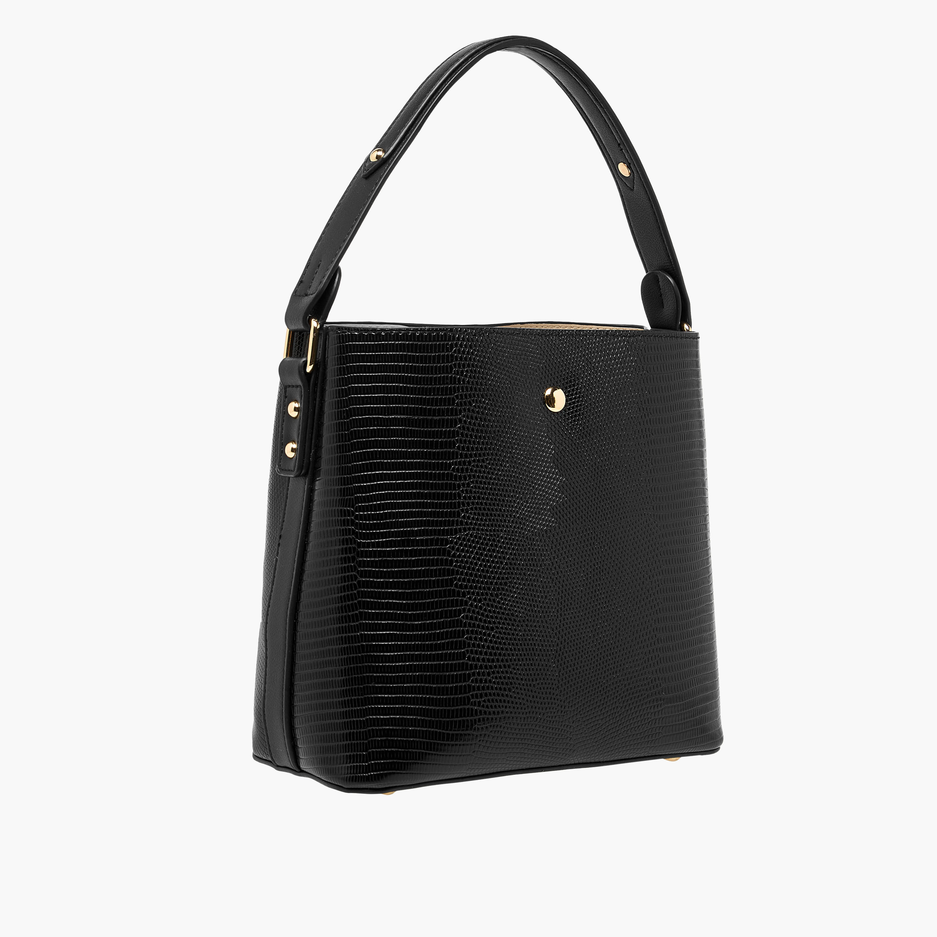 شنطة كتف بارزة الملمس بسحّاب من سيليست-women-bagsandwallets-handbags-image-5