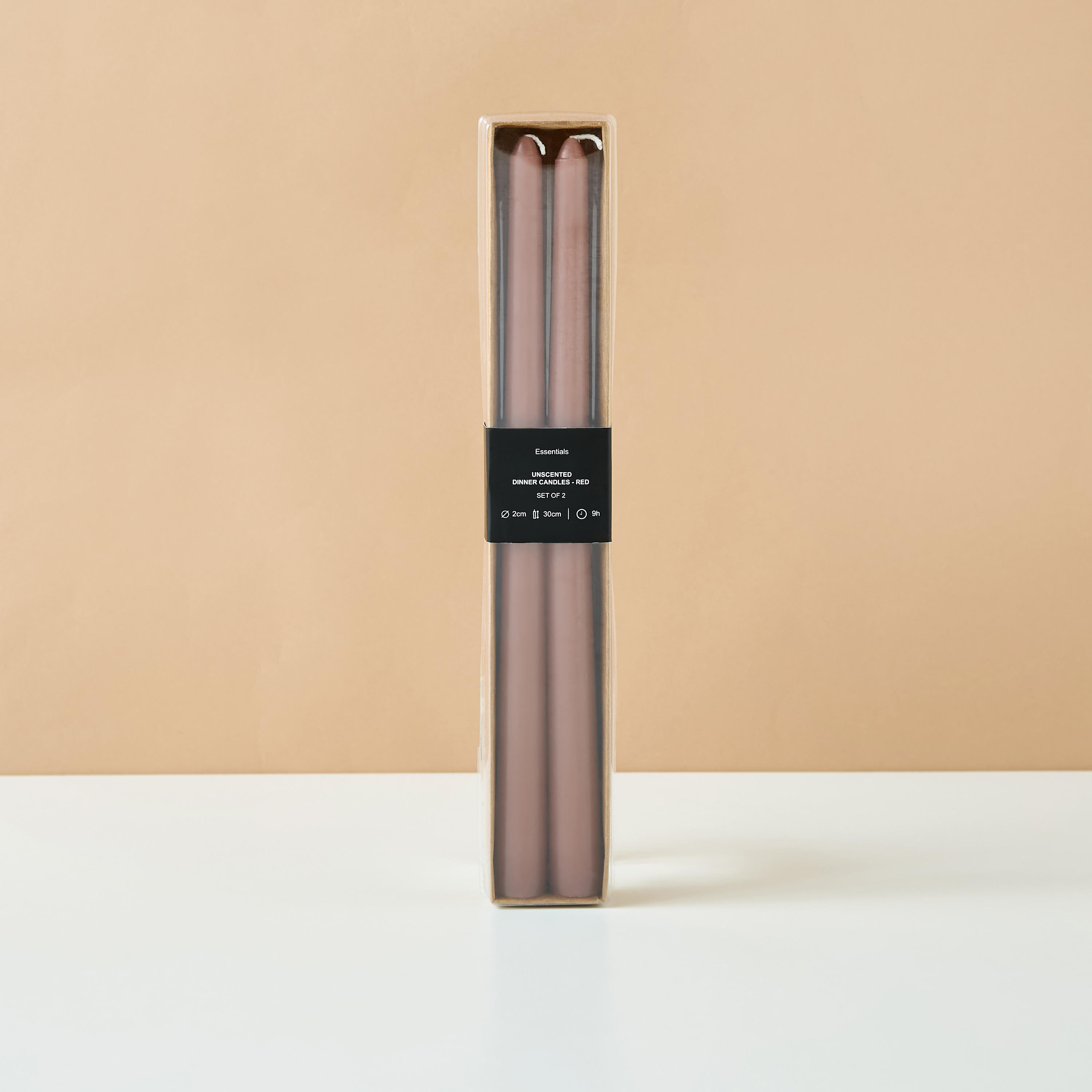Essentials 2-Piece Unscented Taper Candle Set-household-homefragrance-candles-image-5