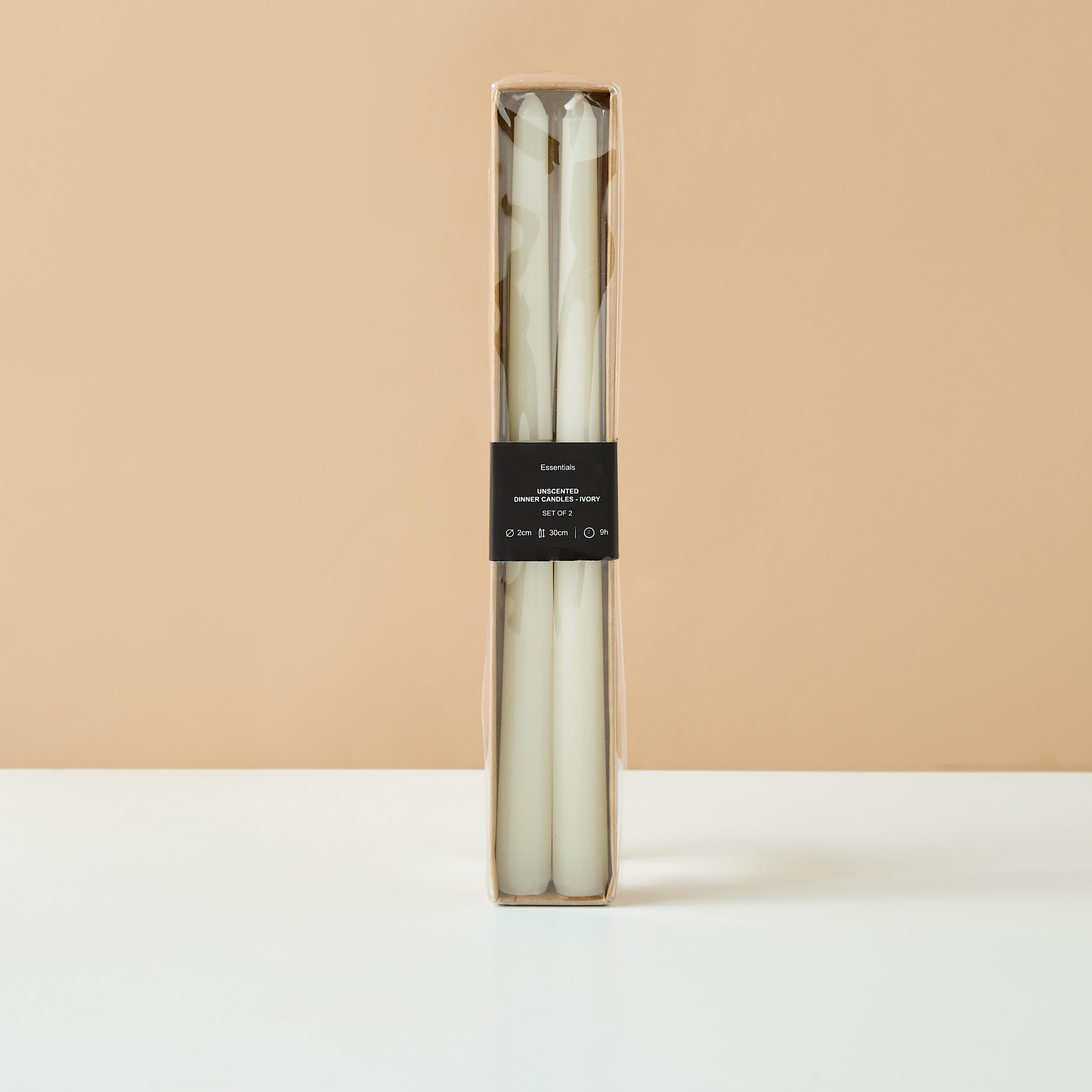 Essentials 2-Piece Unscented Taper Candle Set-household-homefragrance-candles-image-5