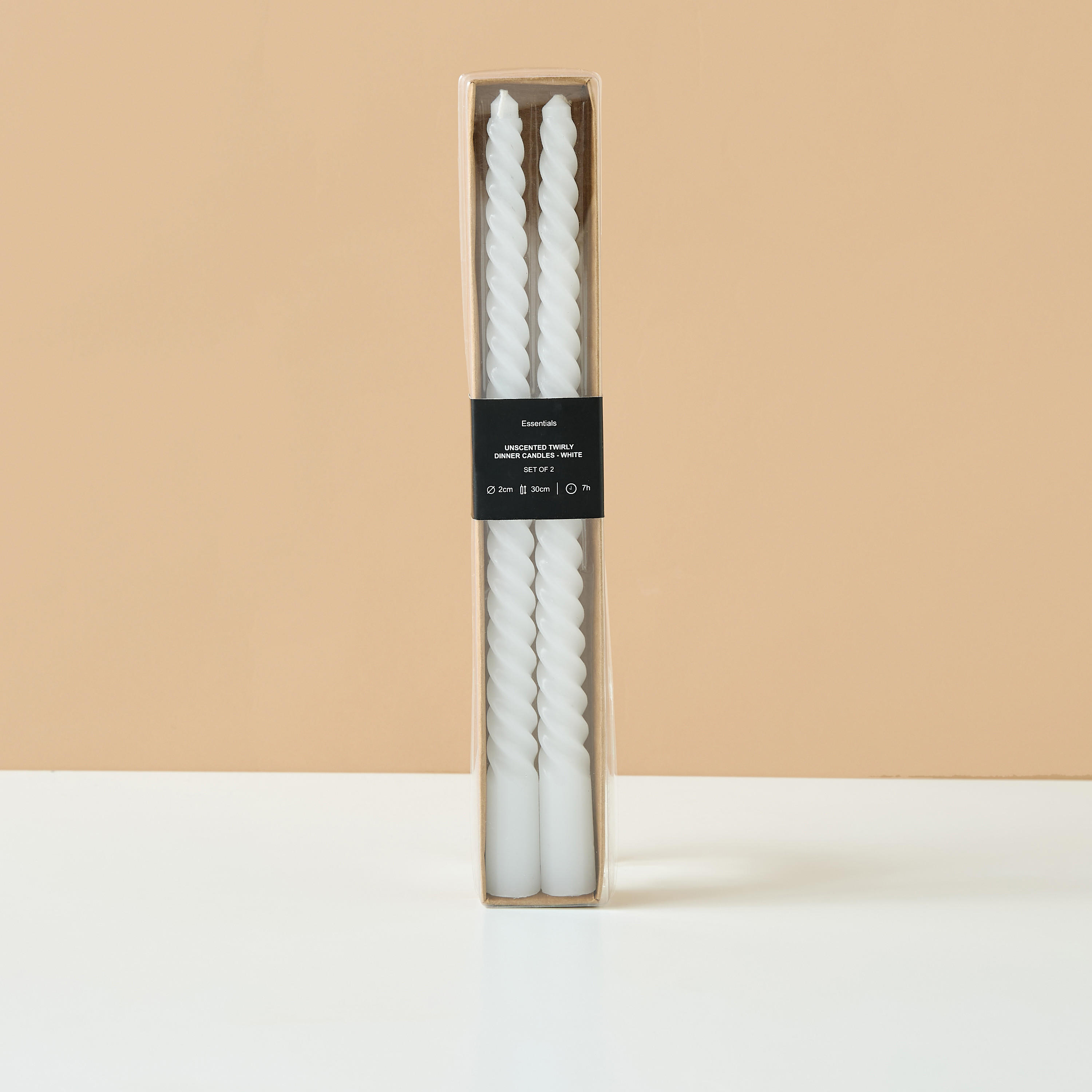 Essentials 2-Piece Unscented Taper Candle Set-household-homefragrance-candles-image-5