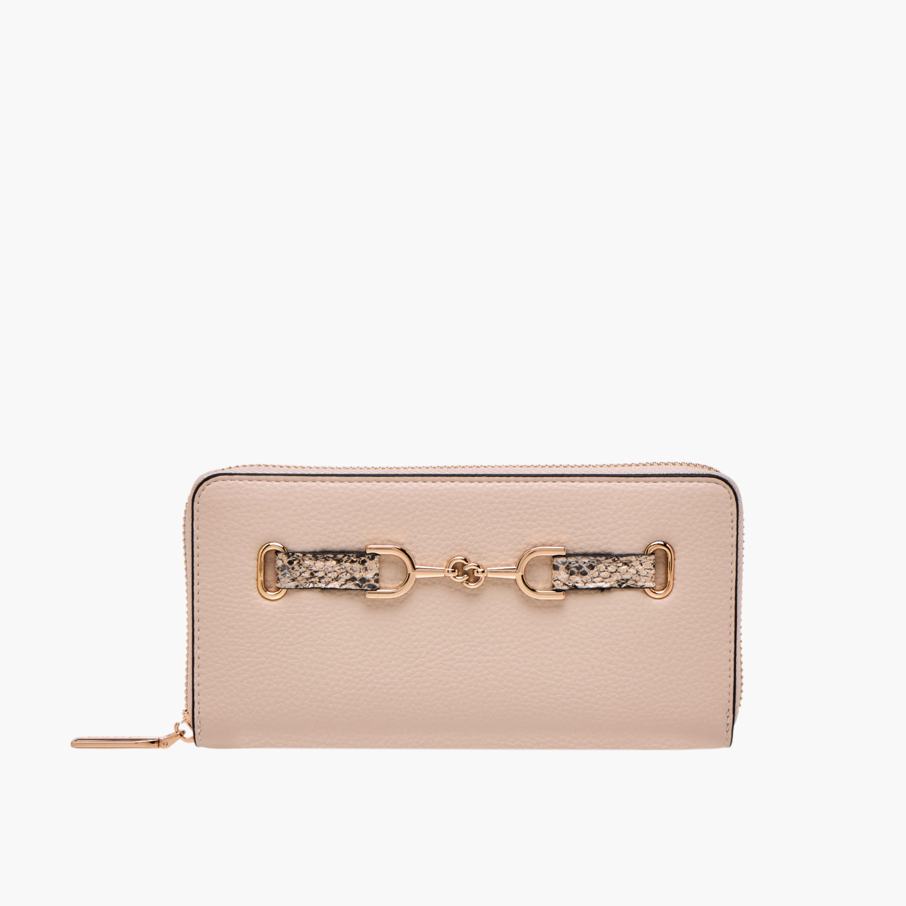 محفظة بزينة ميتال وسحاب إغلاق من سيليست-women-bagsandwallets-wallets-image-1