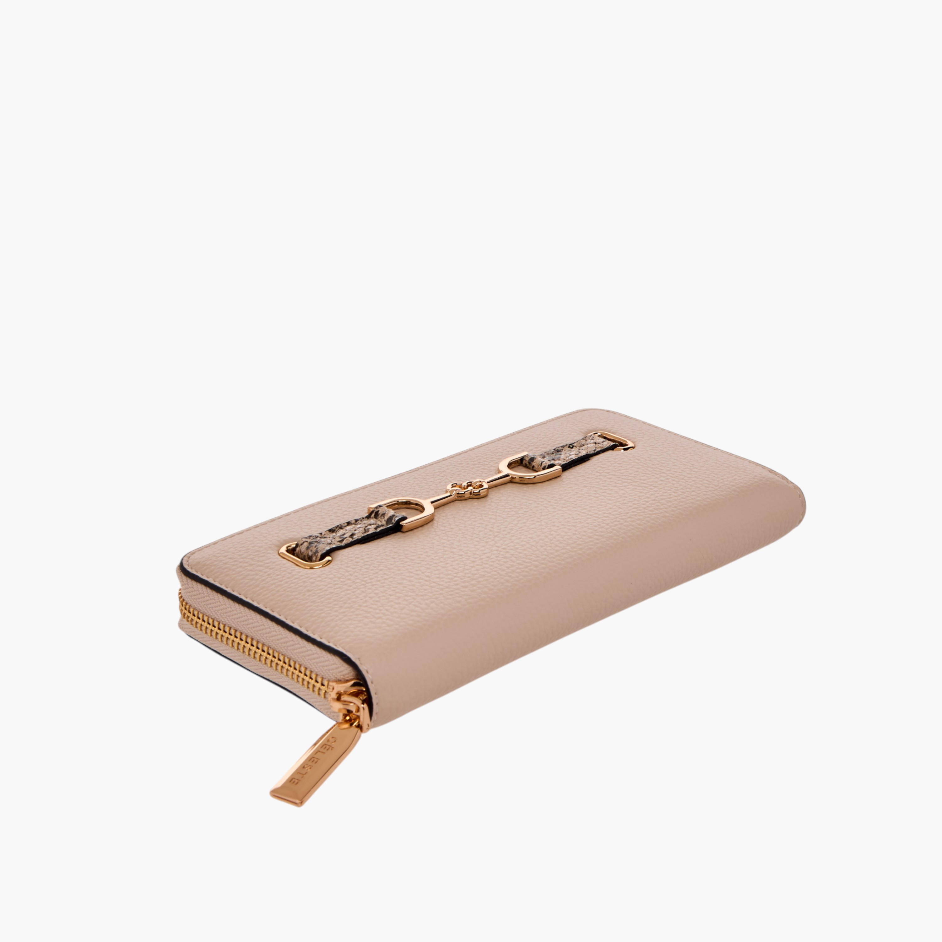 محفظة بزينة ميتال وسحاب إغلاق من سيليست-women-bagsandwallets-wallets-image-5