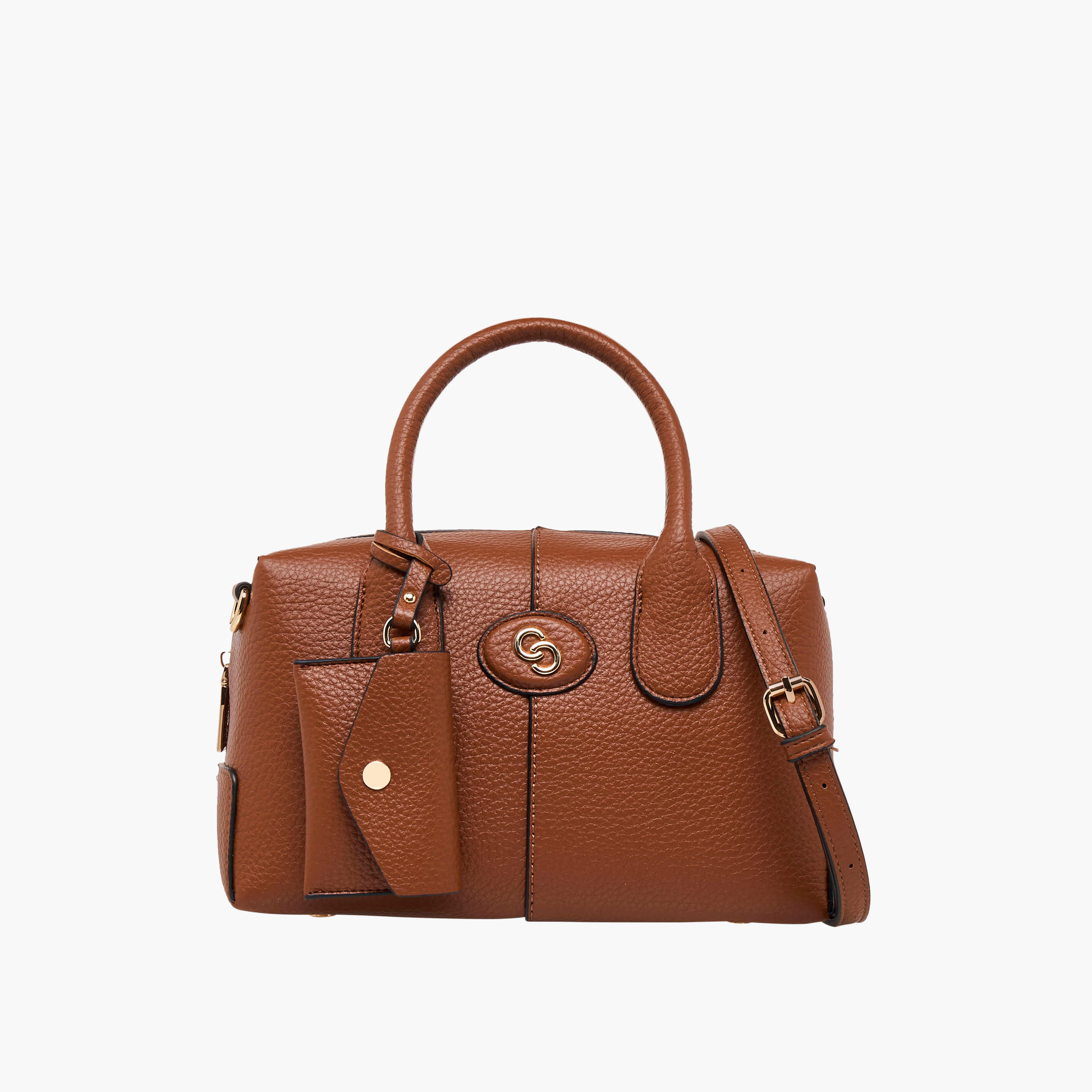 Celeste Solid Tote Bag with Coin Purse and Double Handle-women-bagsandwallets-handbags-image-1