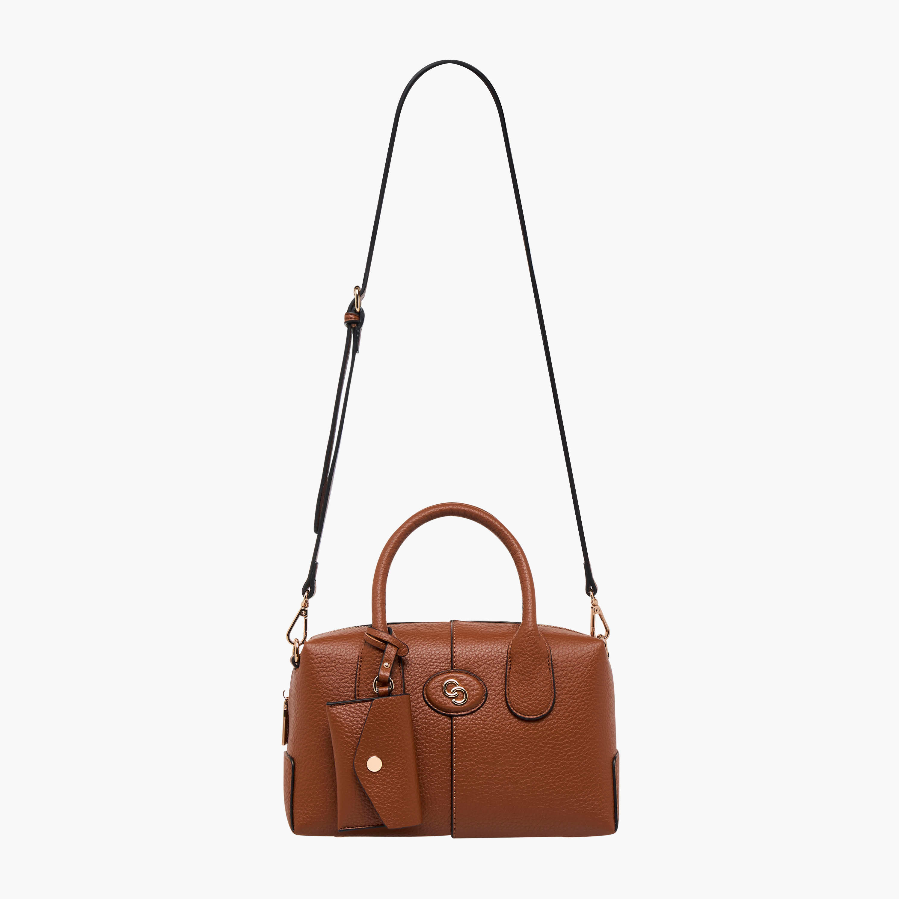 Celeste Solid Tote Bag with Coin Purse and Double Handle-women-bagsandwallets-handbags-image-4