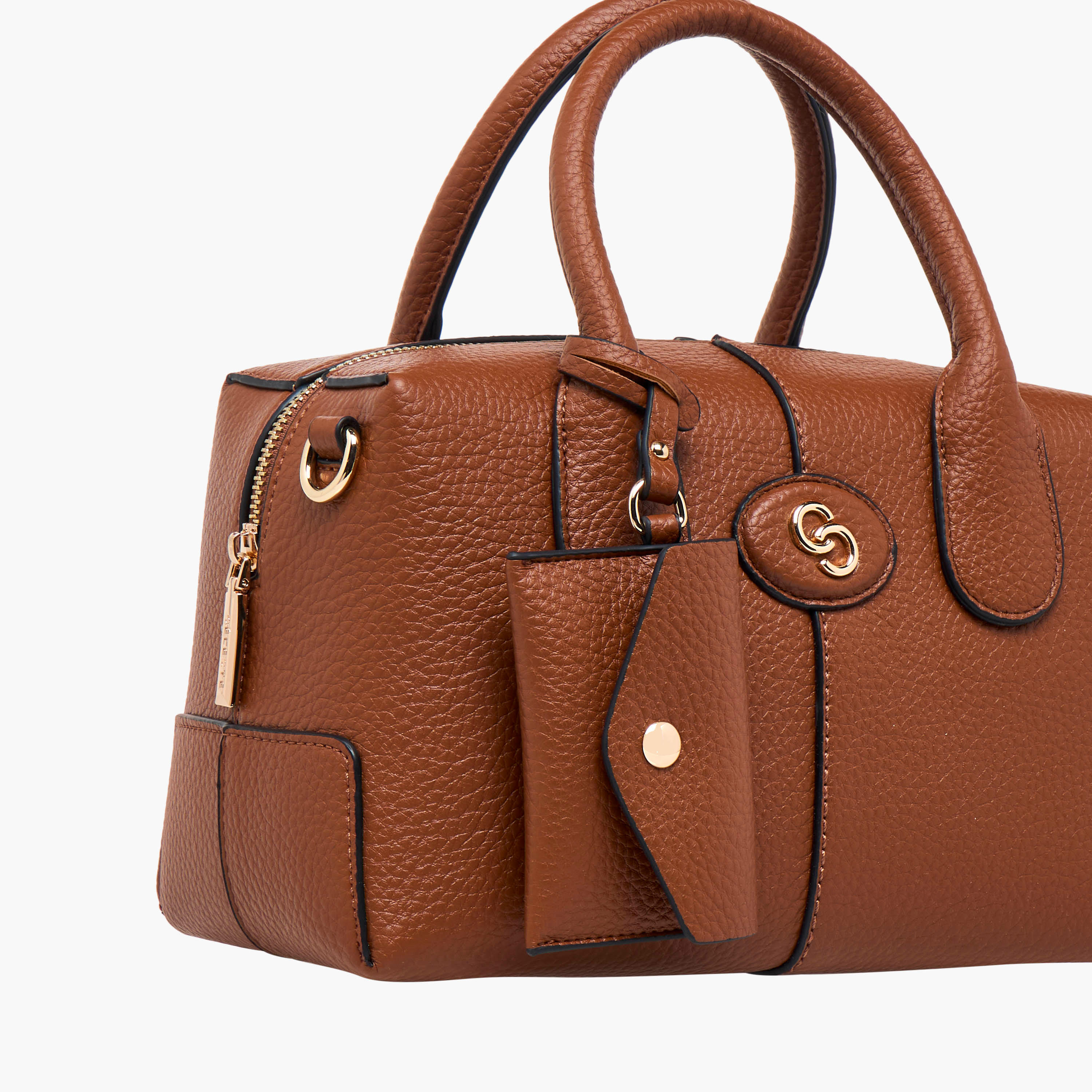 Celeste Solid Tote Bag with Coin Purse and Double Handle-women-bagsandwallets-handbags-image-6
