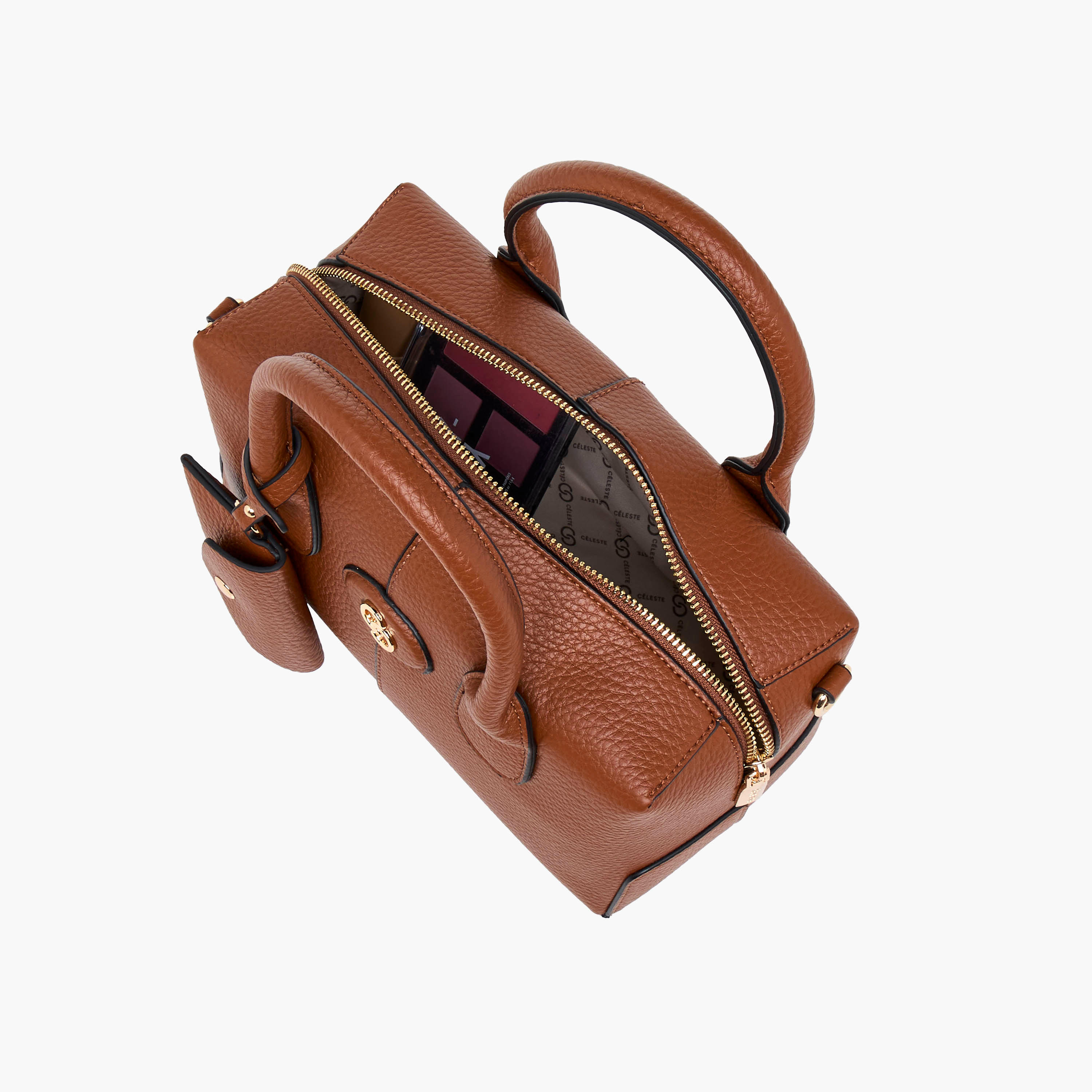 Celeste Solid Tote Bag with Coin Purse and Double Handle-women-bagsandwallets-handbags-image-10