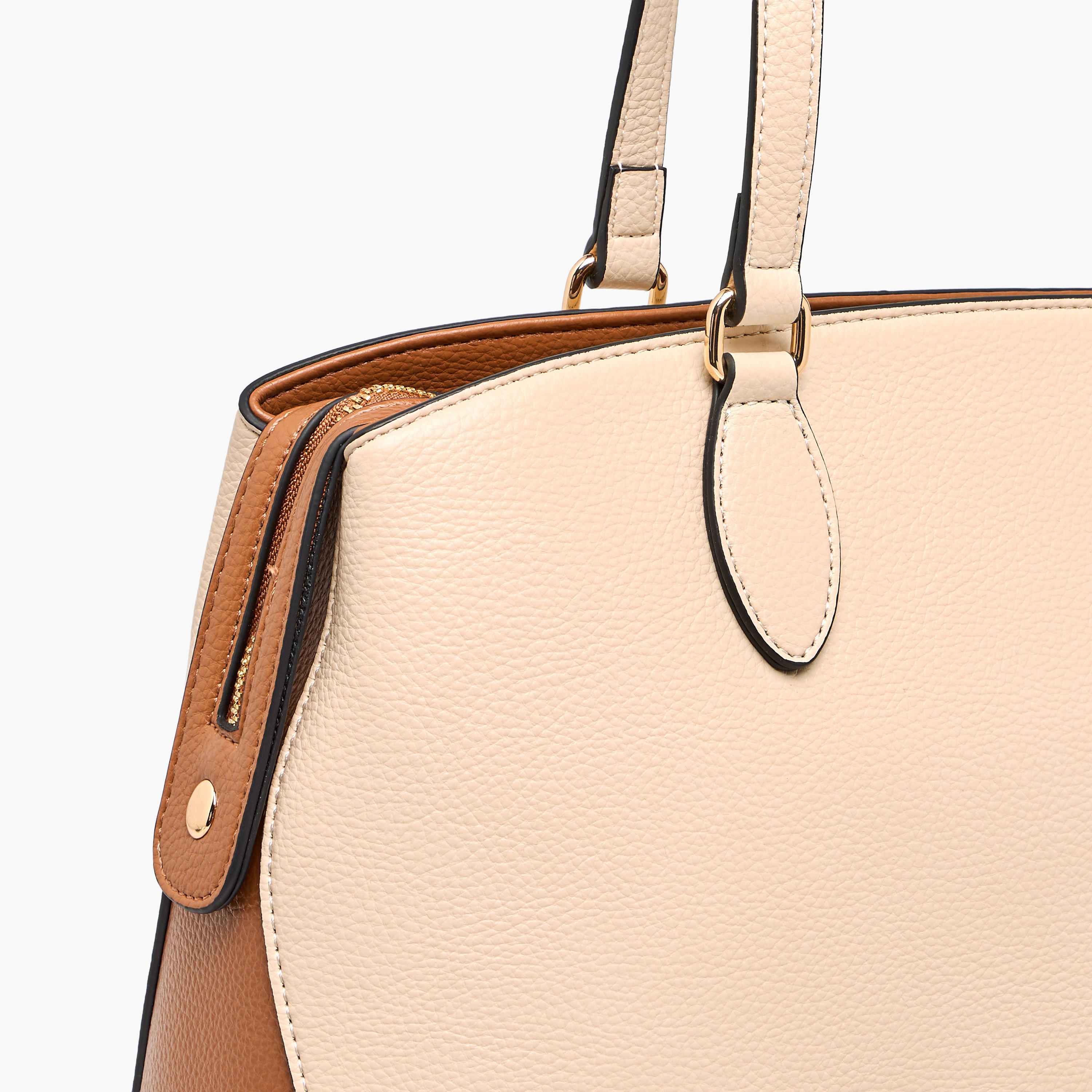 Celeste Solid Tote Bag with Zip Closure-women-bagsandwallets-handbags-image-6