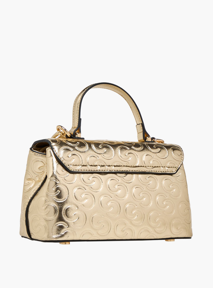Celeste Monogram Embossed Crossbody Bag with Detachable Strap and Twist Lock Closure-women-bagsandwallets-handbags-image-5