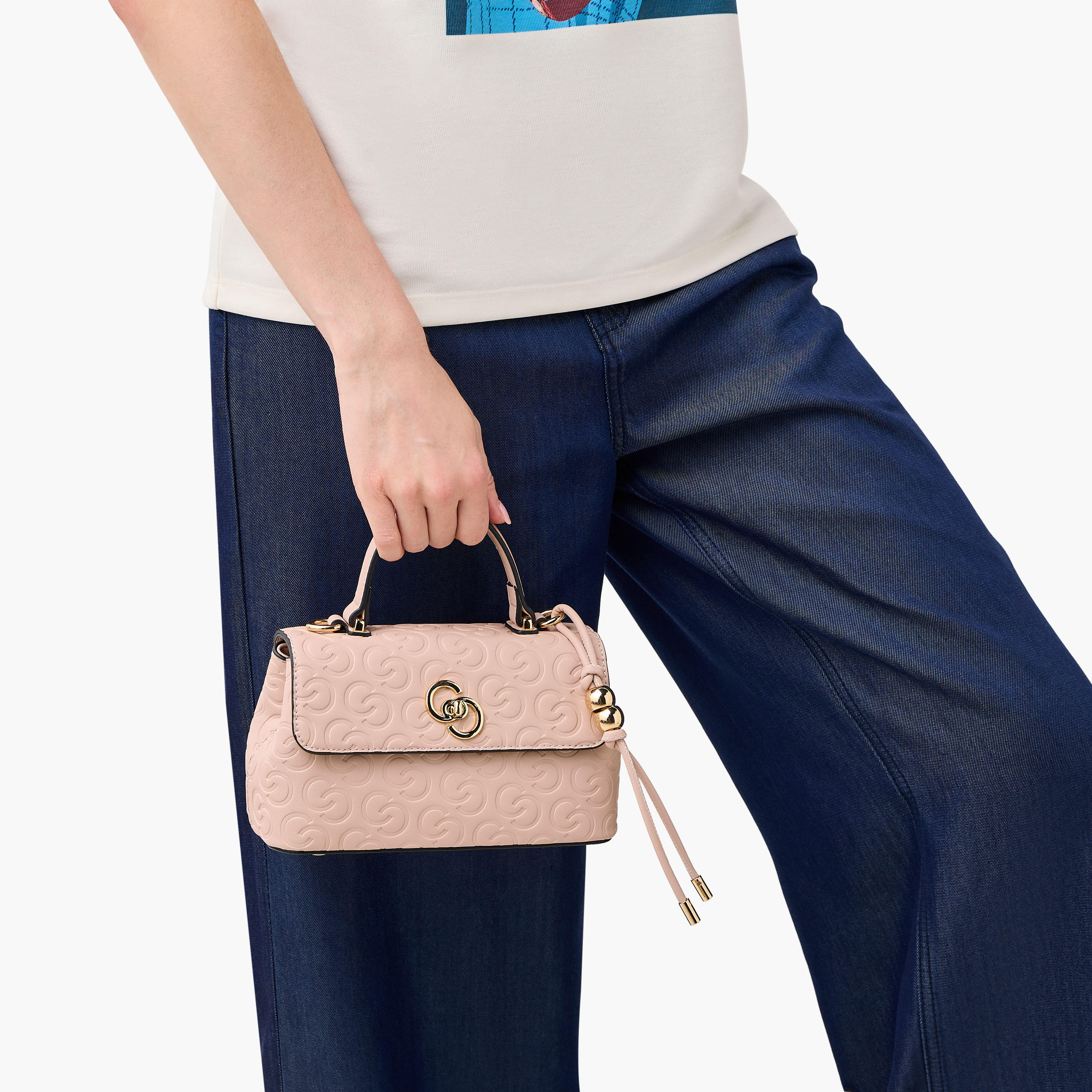 Celeste Monogram Embossed Crossbody Bag with Detachable Strap and Twist Lock Closure-women-bagsandwallets-handbags-image-9