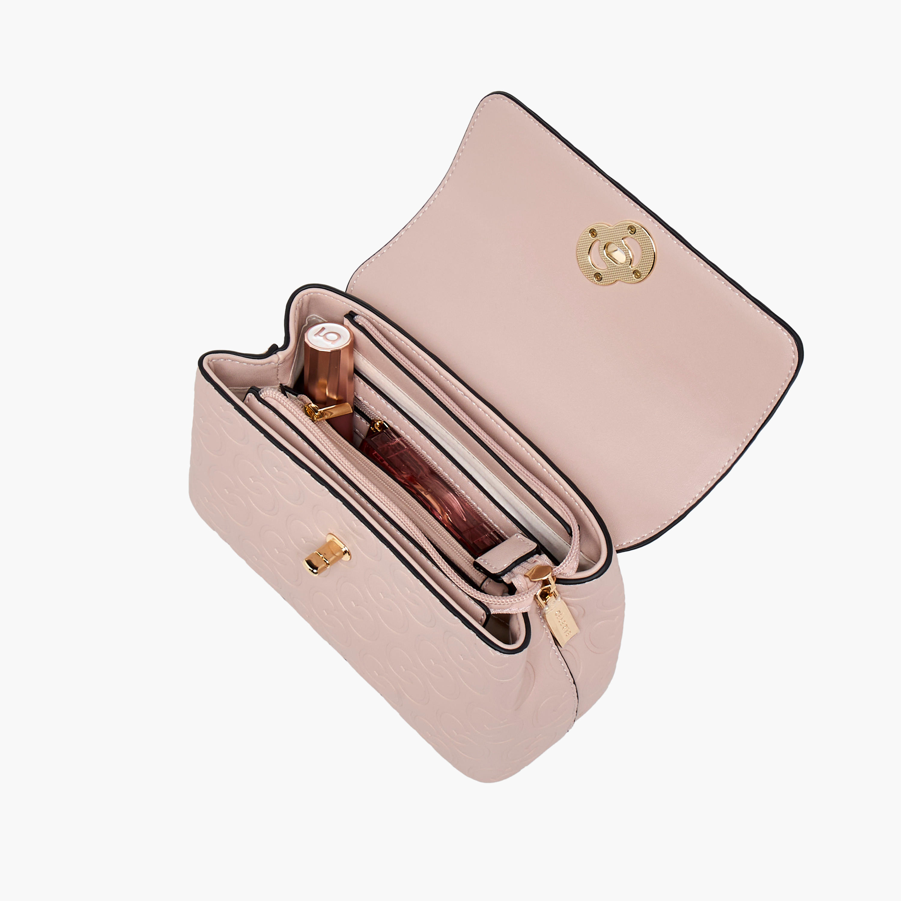 Celeste Monogram Embossed Crossbody Bag with Detachable Strap and Twist Lock Closure-women-bagsandwallets-handbags-image-10