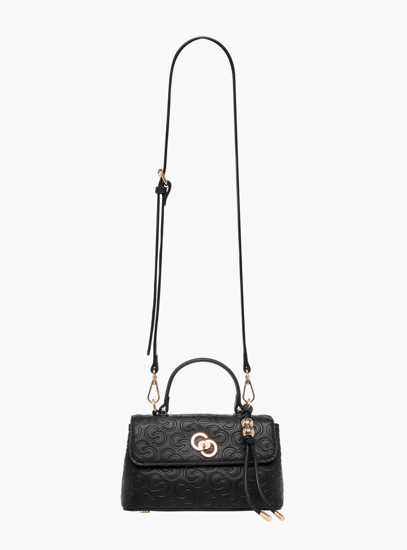 شنطة كروس بودي بحزام قابل للفصل وقفل إغلاق دوّار ونقوش مونوجرام من سيليست-women-bagsandwallets-handbags-image-4