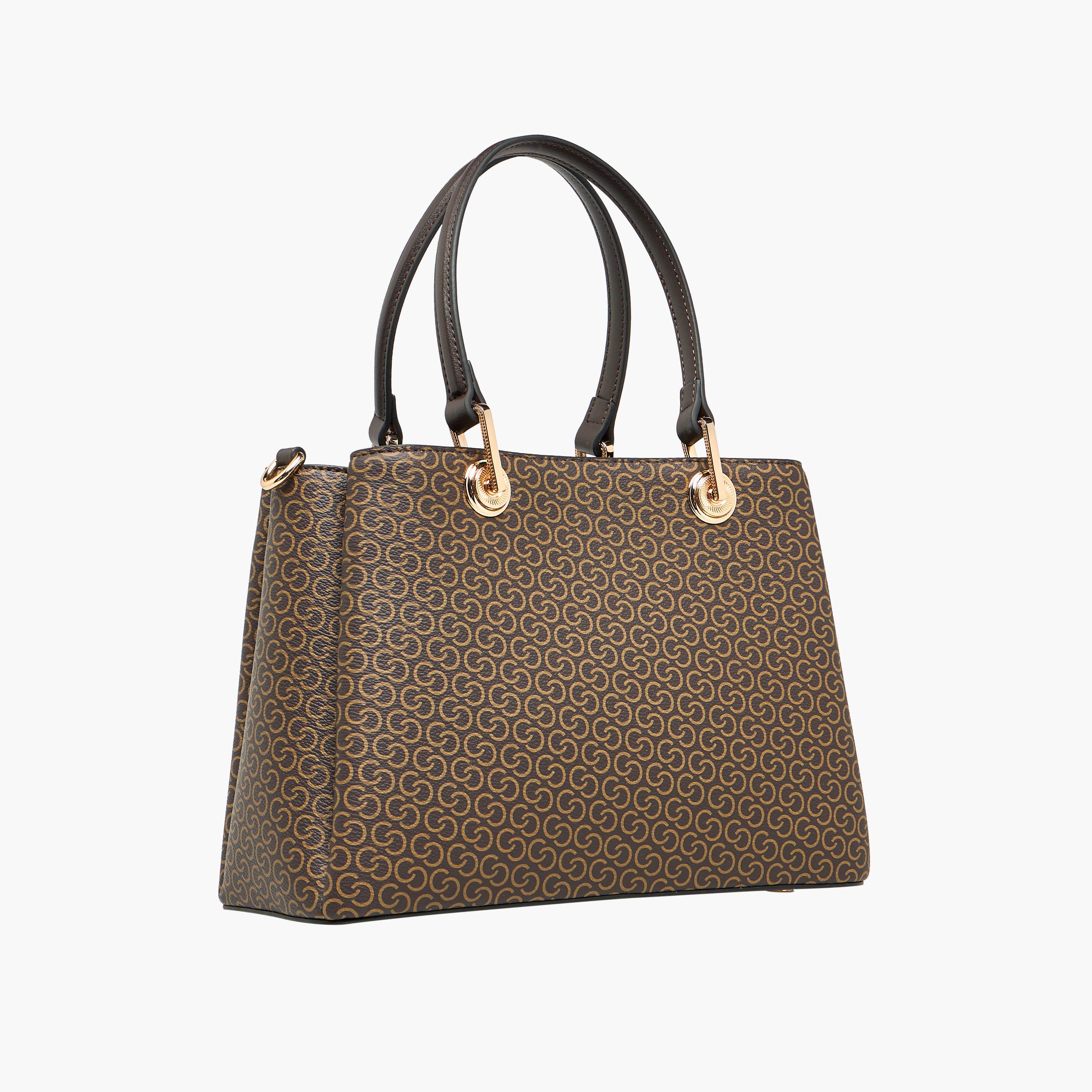 شنطة توتي بطبعات مونوجرام وحزام قابل للفصل وسحاب إغلاق من سيليست-women-bagsandwallets-handbags-image-5