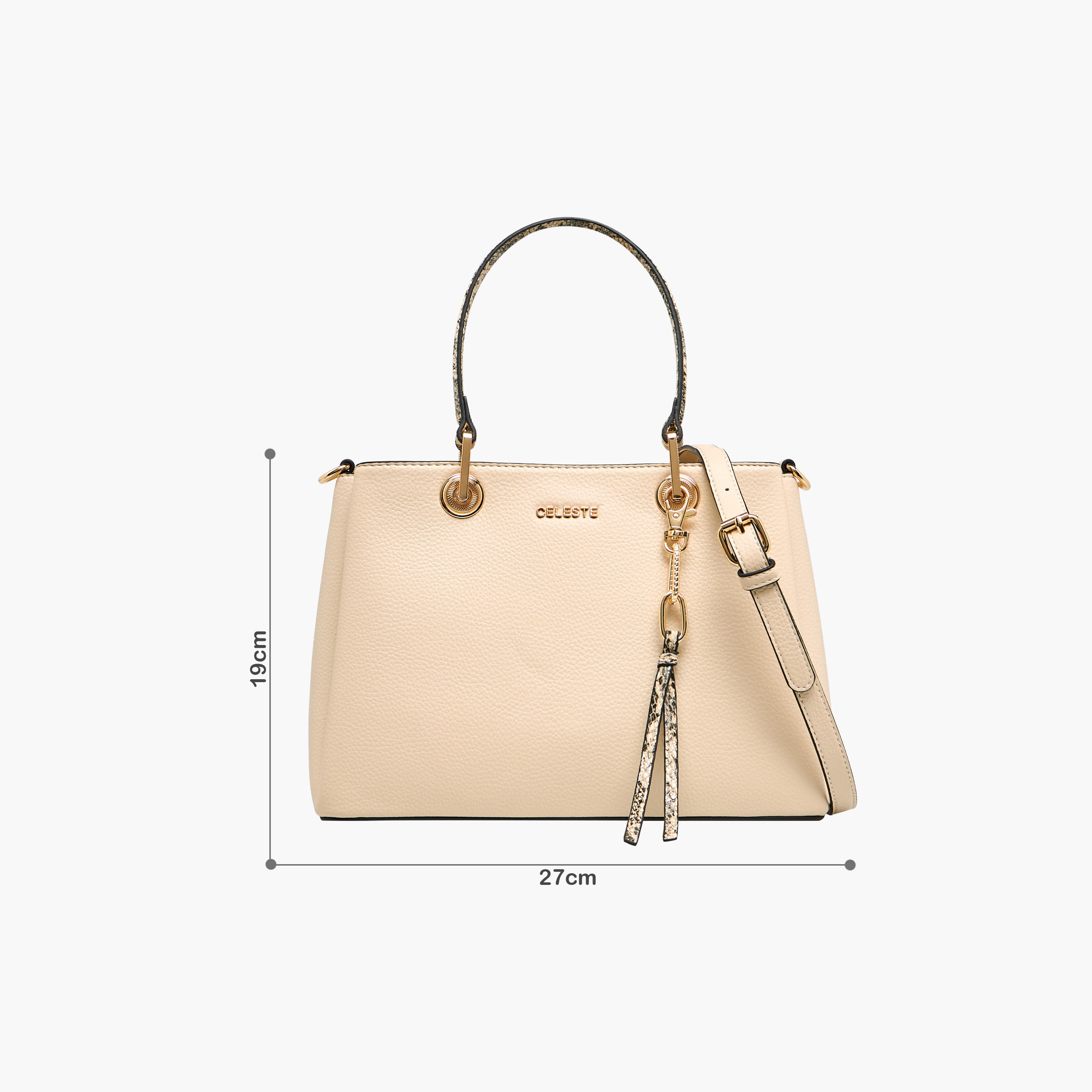 Celeste Animal Print Tote Bag with Detachable Strap and Double Handle-women-bagsandwallets-handbags-image-2