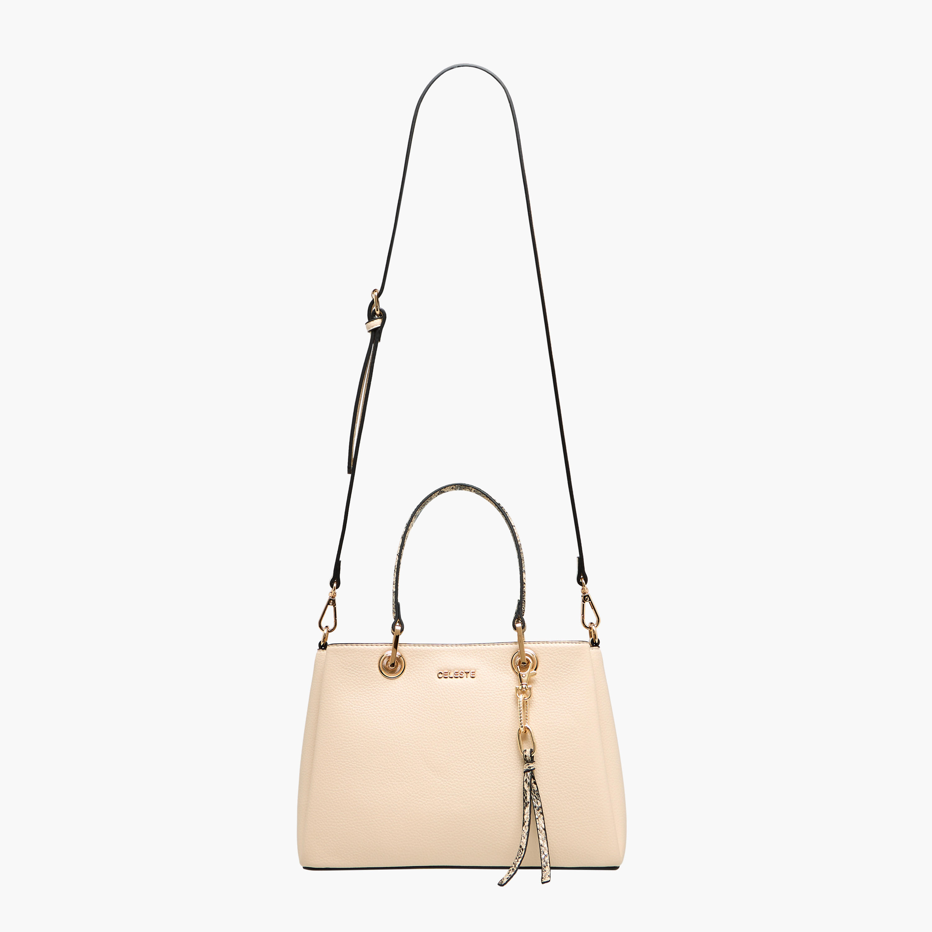 Celeste Animal Print Tote Bag with Detachable Strap and Double Handle-women-bagsandwallets-handbags-image-4