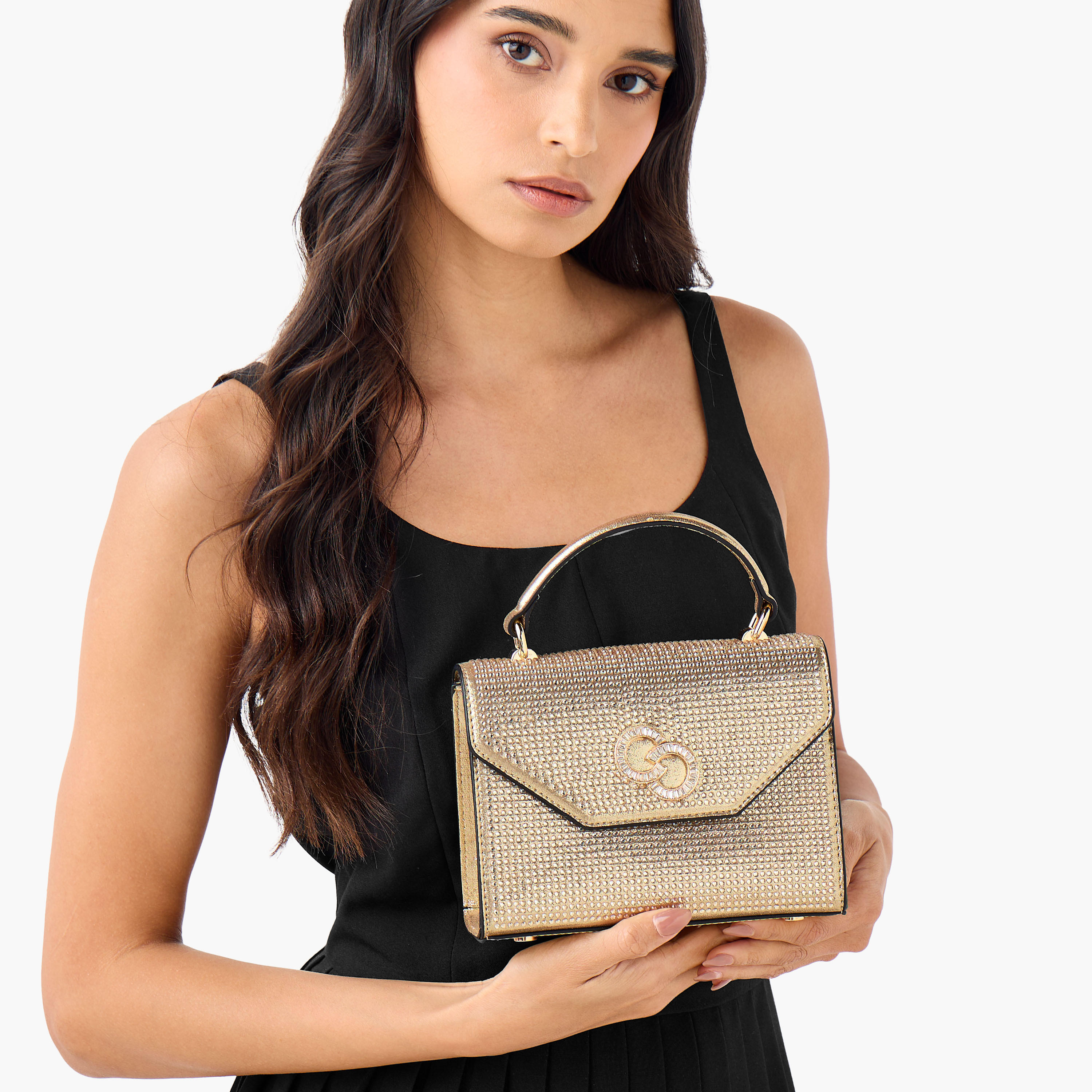 شنطة ساتشيل مزينة بزر إغلاق من سيليست-women-bagsandwallets-handbags-image-9