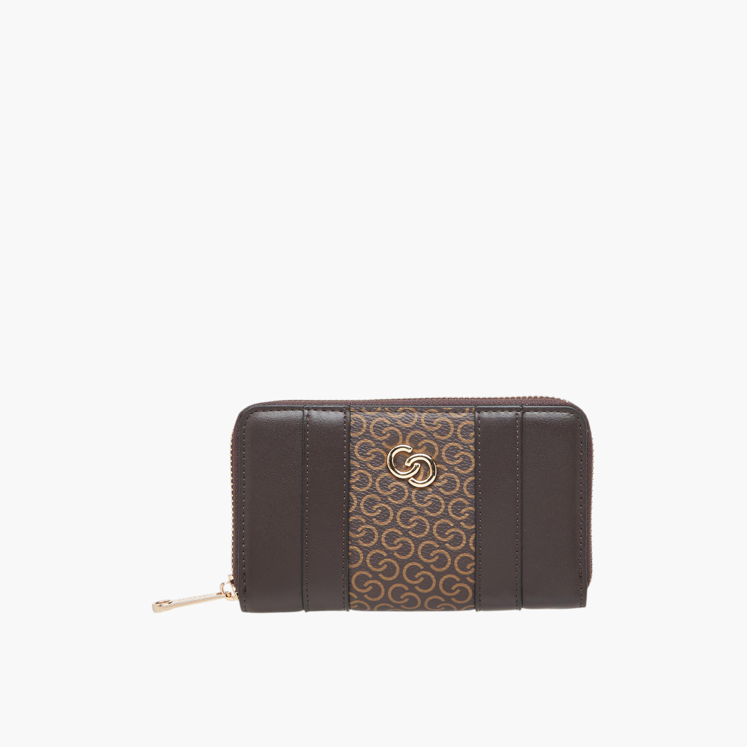 Celeste Monogram Print Zip Around Wallet-women-bagsandwallets-wallets-image-1